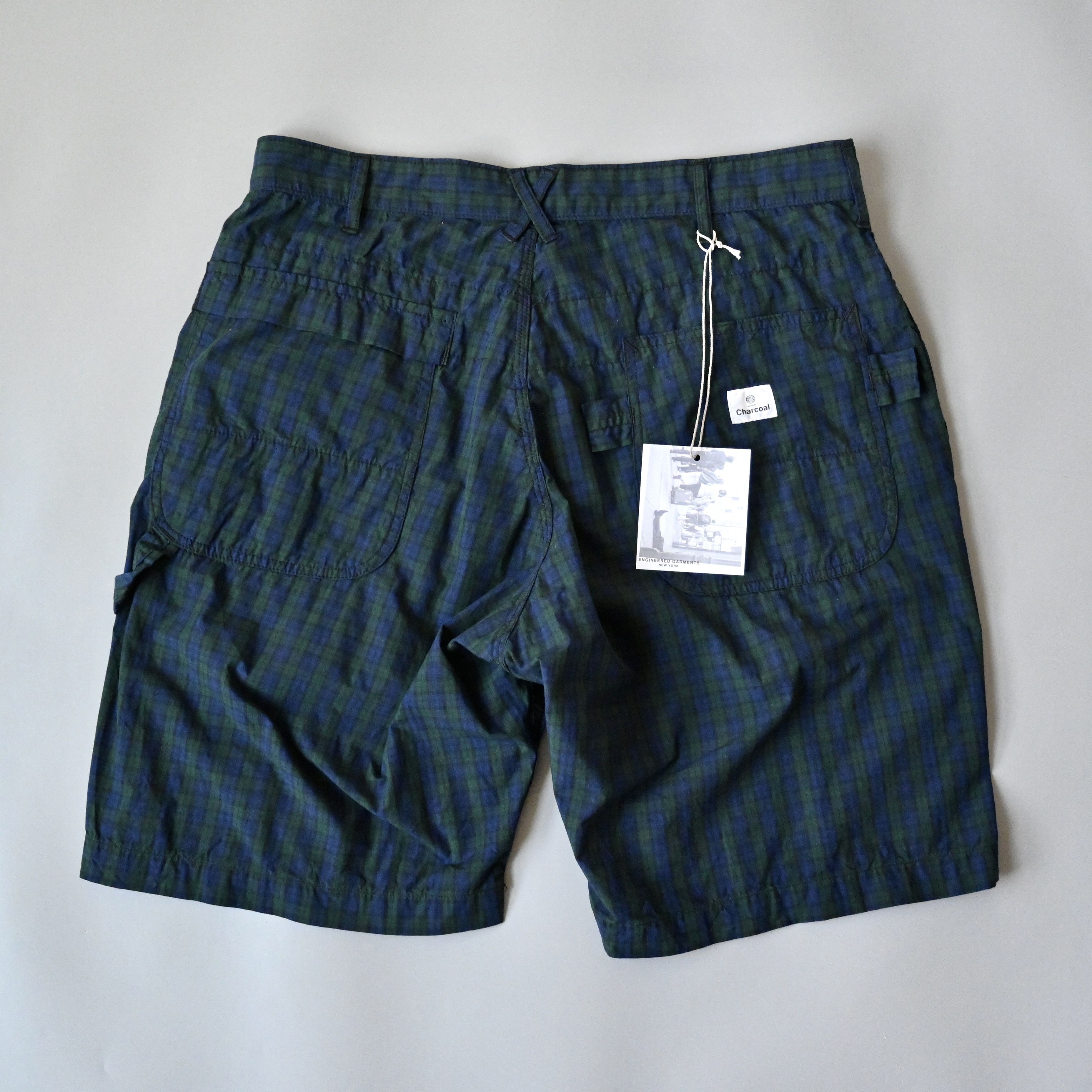 Engineered Garments UNUSED, Engineered Garments, Painter Shorts, Black watch, M Size US 34 / EU 50 - 3 Thumbnail
