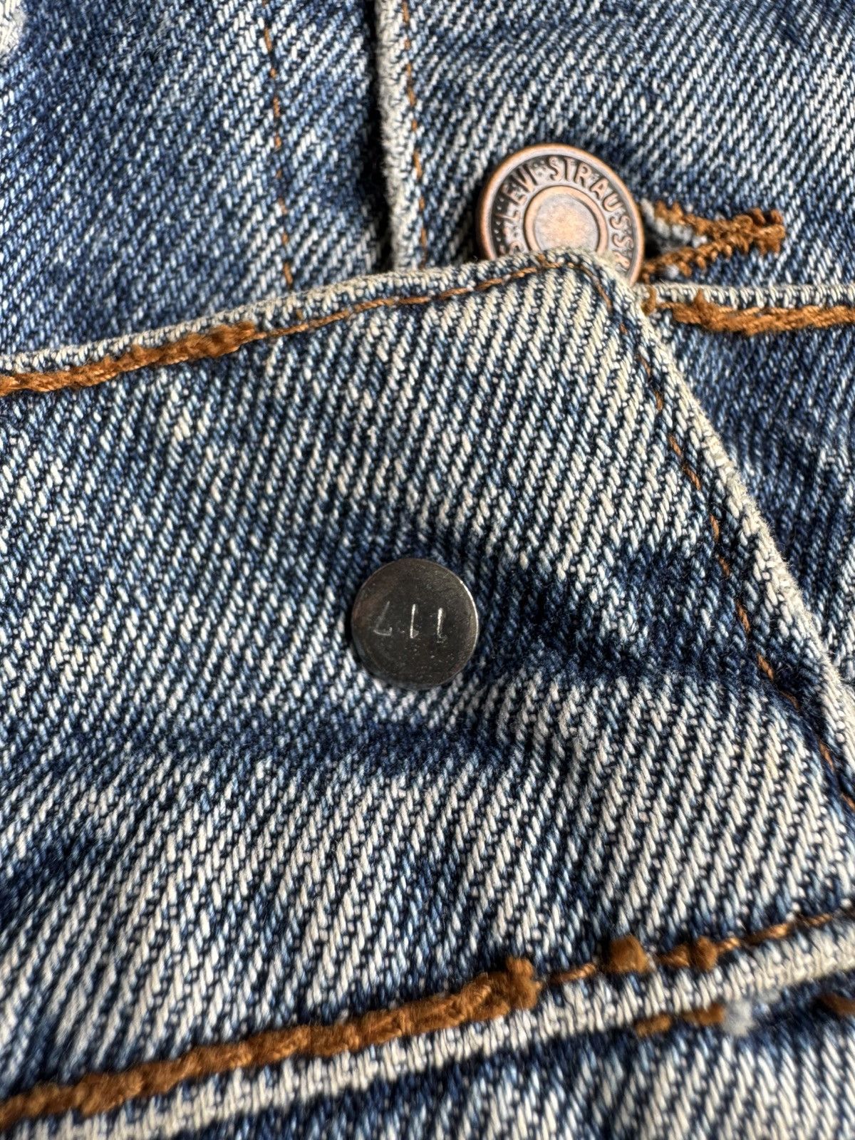 Levi's VERY RARE VINTAGE JACKET DENIM JEANS TRUCKER LEVIS Size US M / EU 48-50 / 2 - 5 Thumbnail
