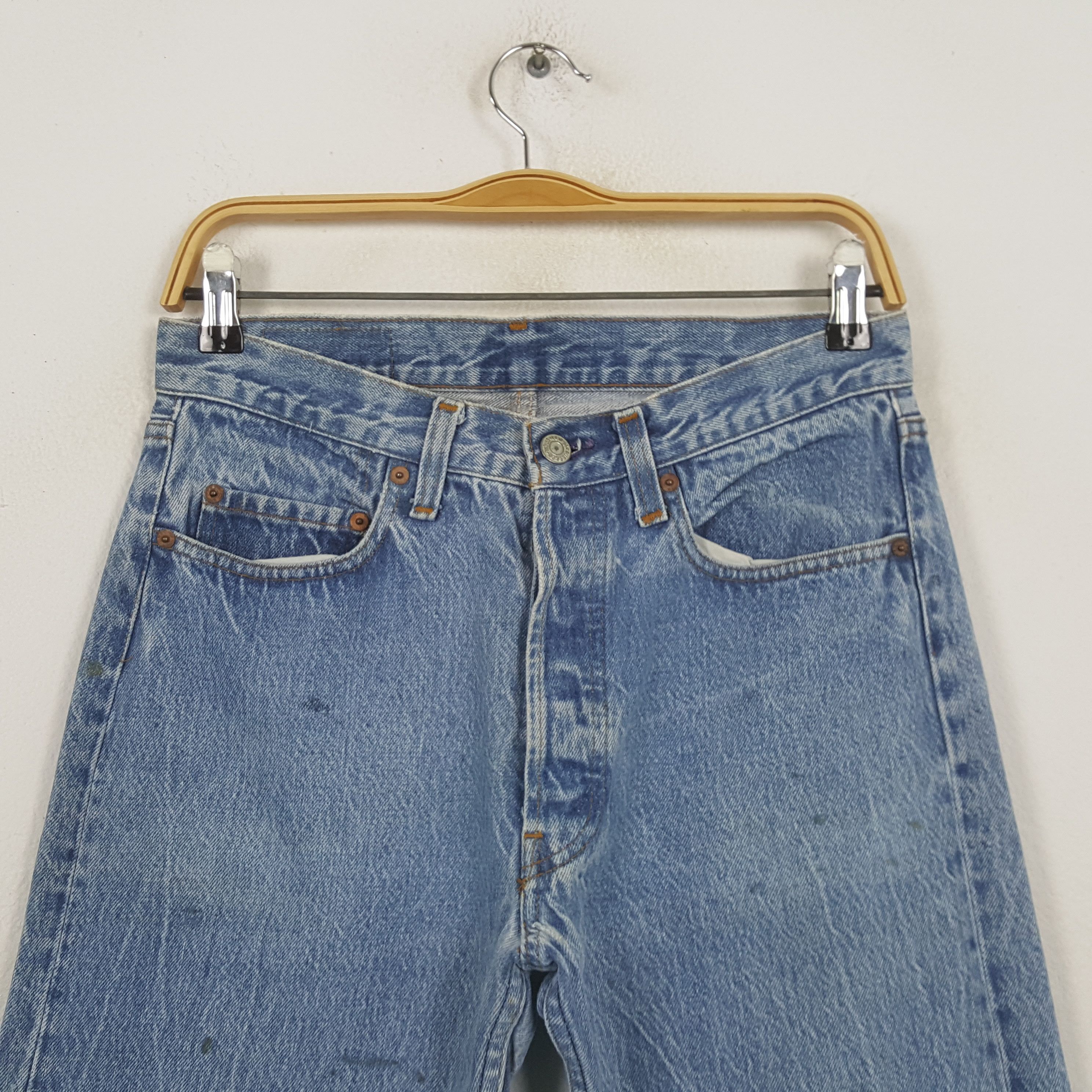 Levi's Vintage Levi's 501 American Style Denim Jeans RR15 Size US 29 - 2 Thumbnail