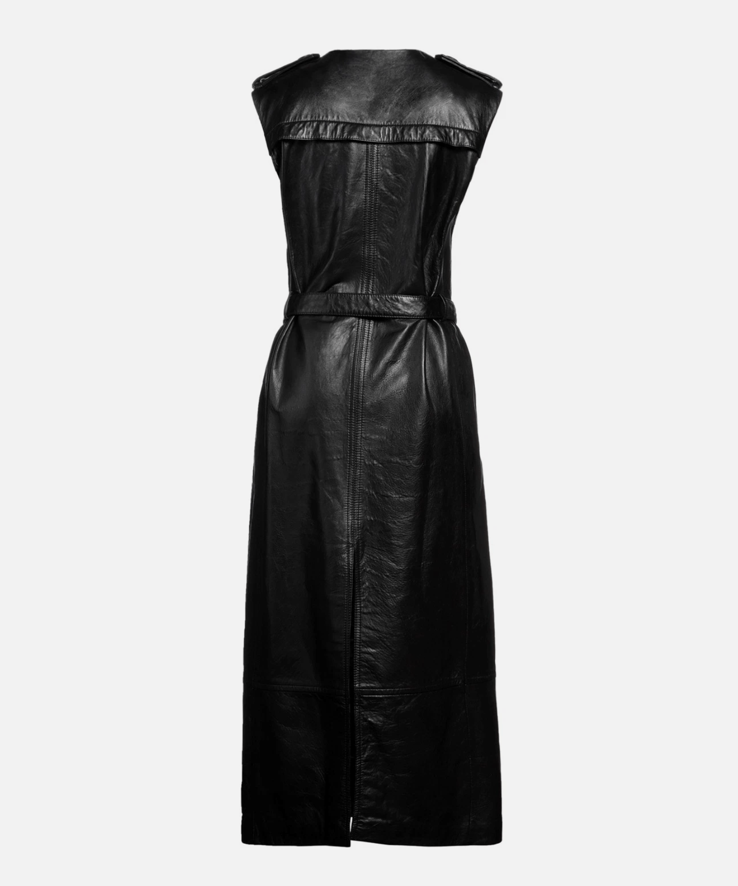 Acne Studios ACNE STUDIOS Leather Longline Vest Jacket Size S / US 4 / IT 40 - 3 Thumbnail