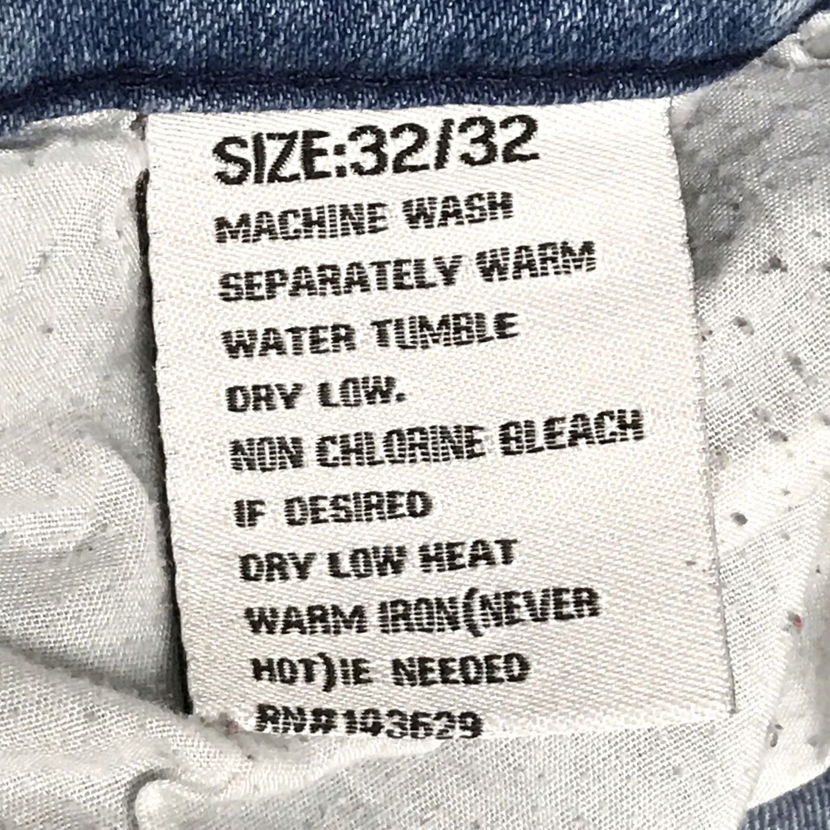 Denime Encrypted Men Jeans Skinny Denim Distressed Light Blue Acid Wash 32/32 5-Pocket 90s Grunge Hipster Rock Punk Slim Beltless? Size US 32 / EU 48 - 4 Thumbnail