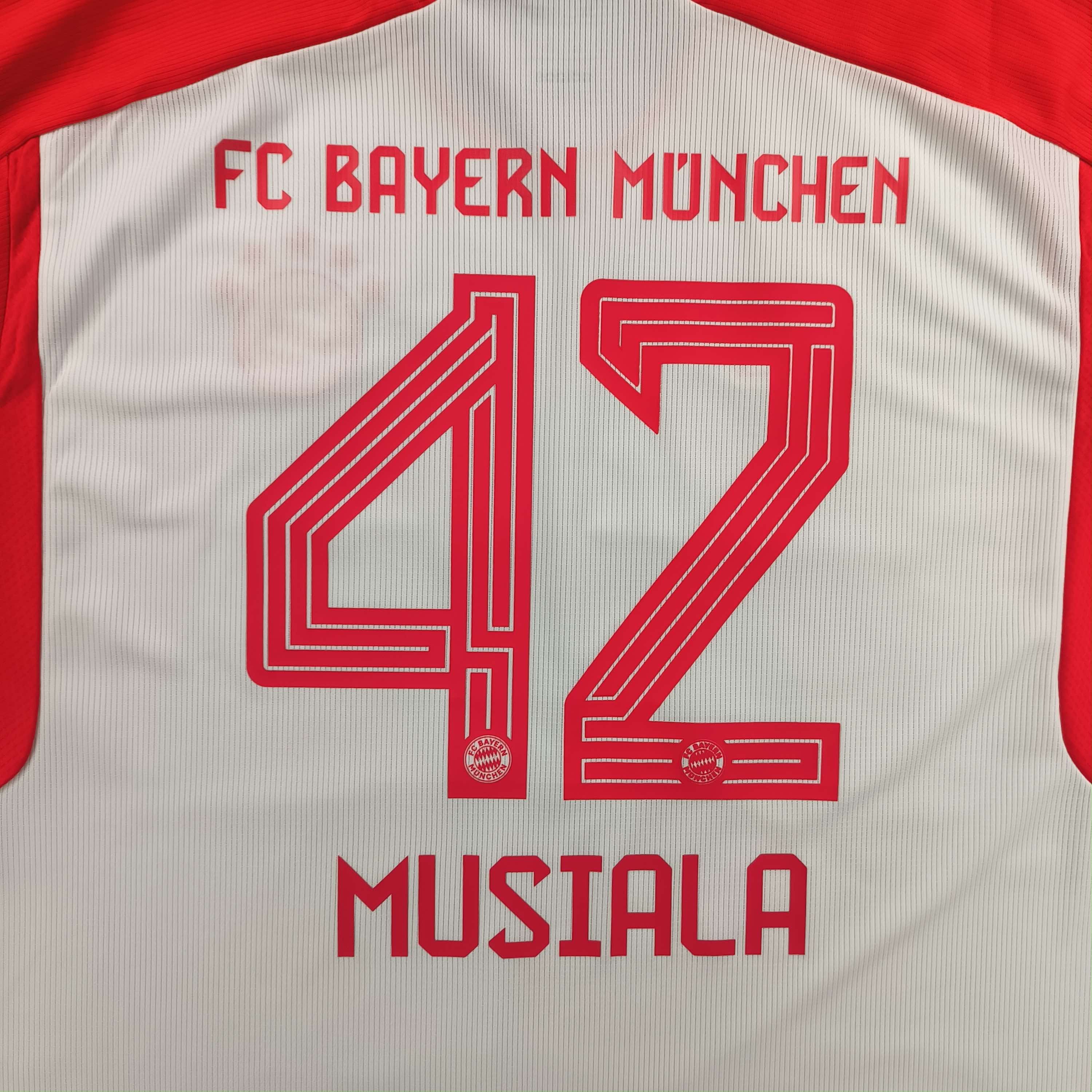 Adidas NEW Bayern Munich 23-24 home Musiala football jersey sz 3XL Size US XXL / EU 58 / 5 - 8 Thumbnail