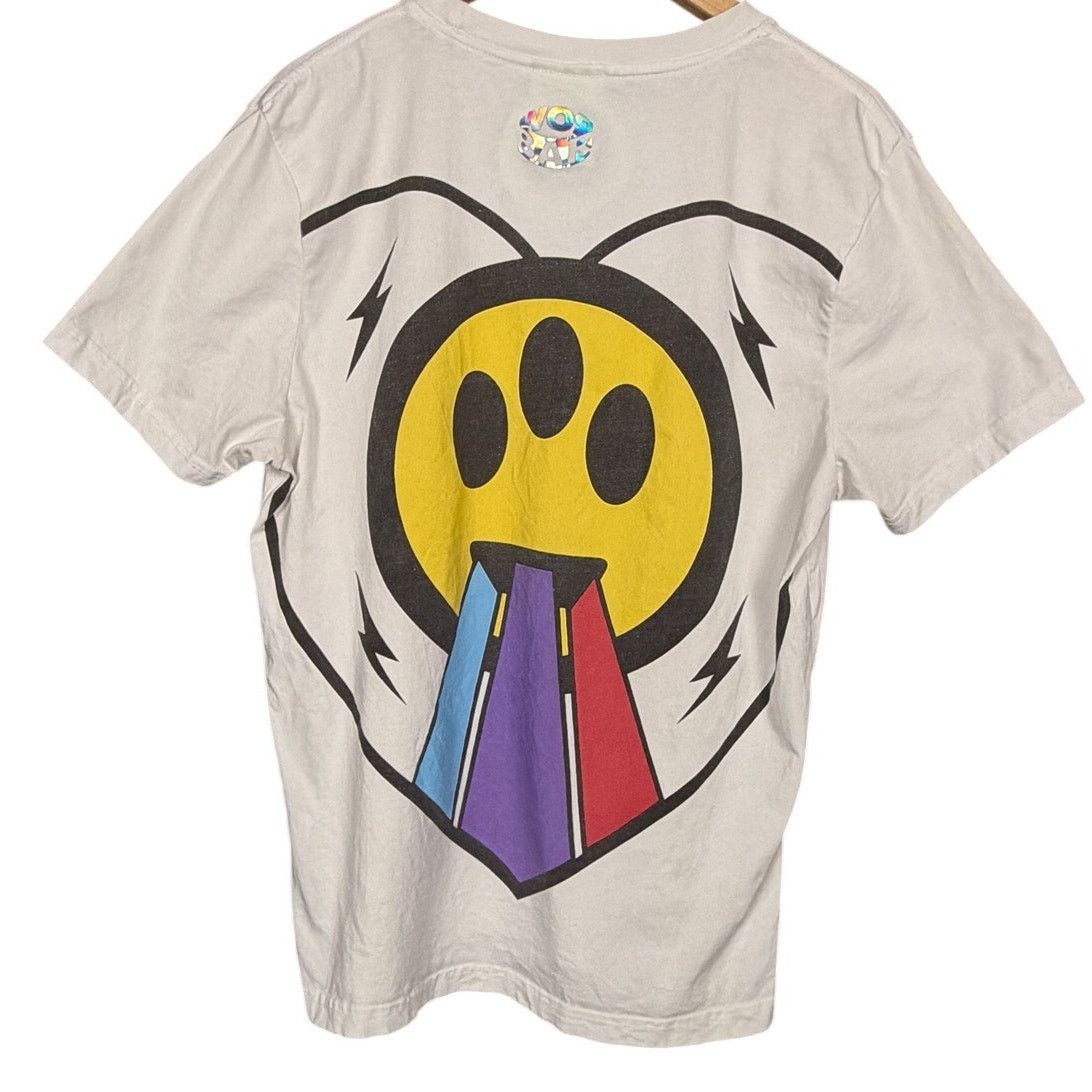 Barrow Barrow Heart Rainbow White Cotton Graphic Streetwear T-Shirt Size US L / EU 52-54 / 3 - 4 Thumbnail