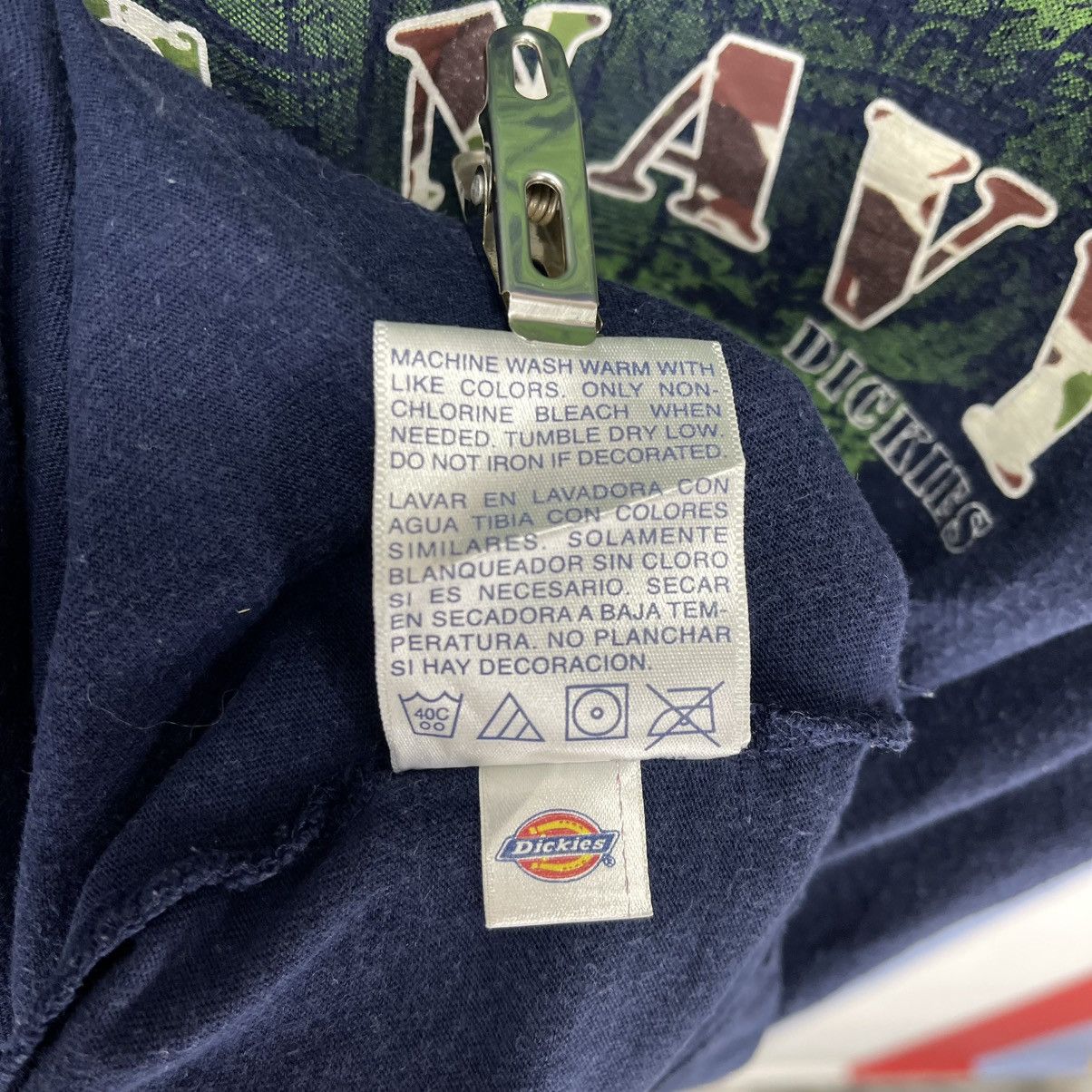 Dickies Rare DICKIES x US NAVY Crew Neck T Shirt #1998/13 Size US L / EU 52-54 / 3 - 9 Thumbnail