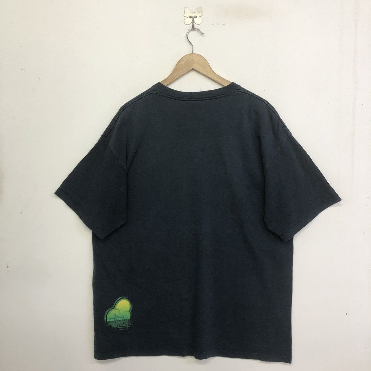 Stussy VINTAGE STUSSY SPELLOUT GRAFITY TSHIRT Size US XL / EU 56 / 4 - 7 Thumbnail