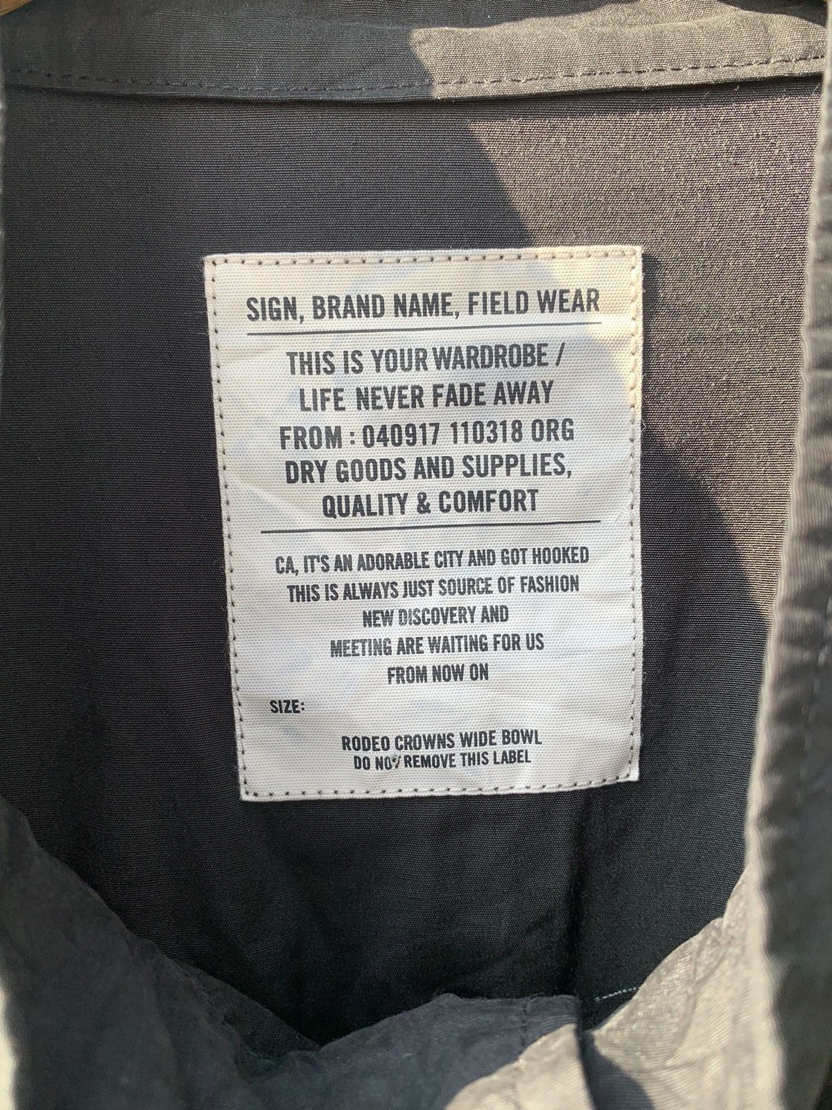 Yohji Yamamoto Rodeo crowns “THIS IS YOURS” parka jacket inspired by yohji Size US L / EU 52-54 / 3 - 16 Thumbnail