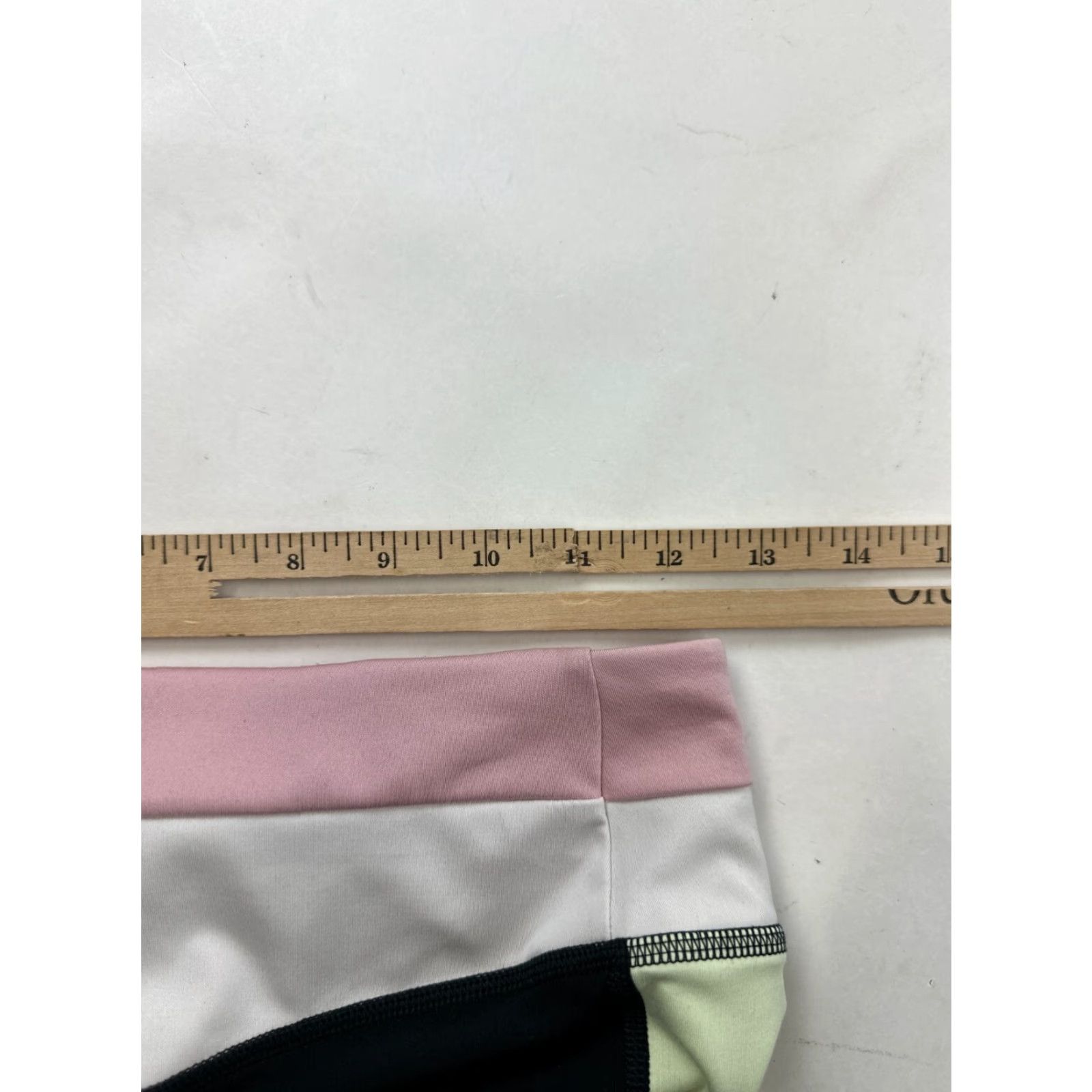 Nike Nike Leggings Women Medium Multicolor Colorblock Dri-Fit Pull On Elastic Waist Compression Skinny Inseam 24in Size 32" / US 10 / IT 46 - 8 Thumbnail
