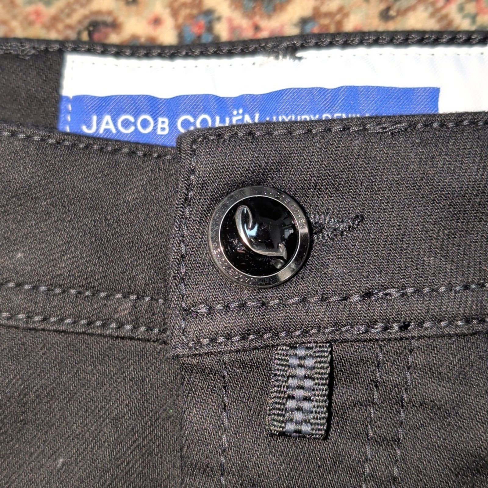 Jacob Cohen Jacob Cohen Midnight Black Slim Men Jeans Size 32 Size US 32 / EU 48 - 4 Thumbnail