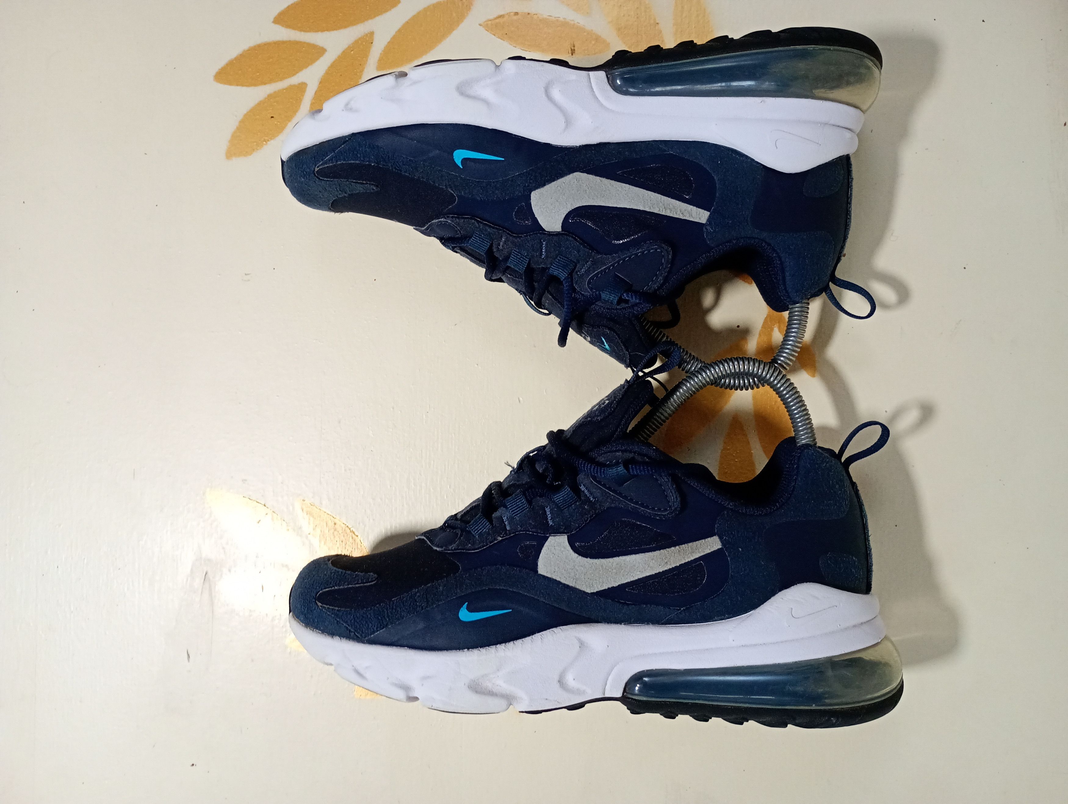 Nike Nike Air Max 270 React Sneakers CV9609-400 Size US 5.5 / IT 35.5 - 7 Thumbnail
