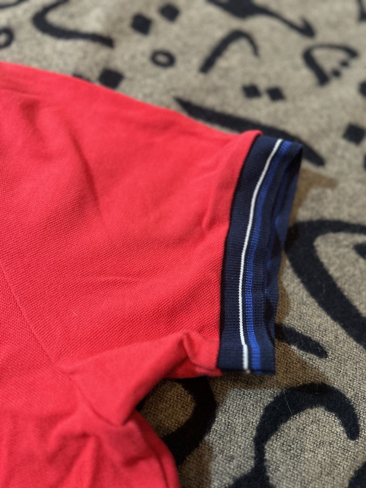 Drake × October's Very Own 2019 OVO Tri Color Polo Size US L / EU 52-54 / 3 - 4 Thumbnail