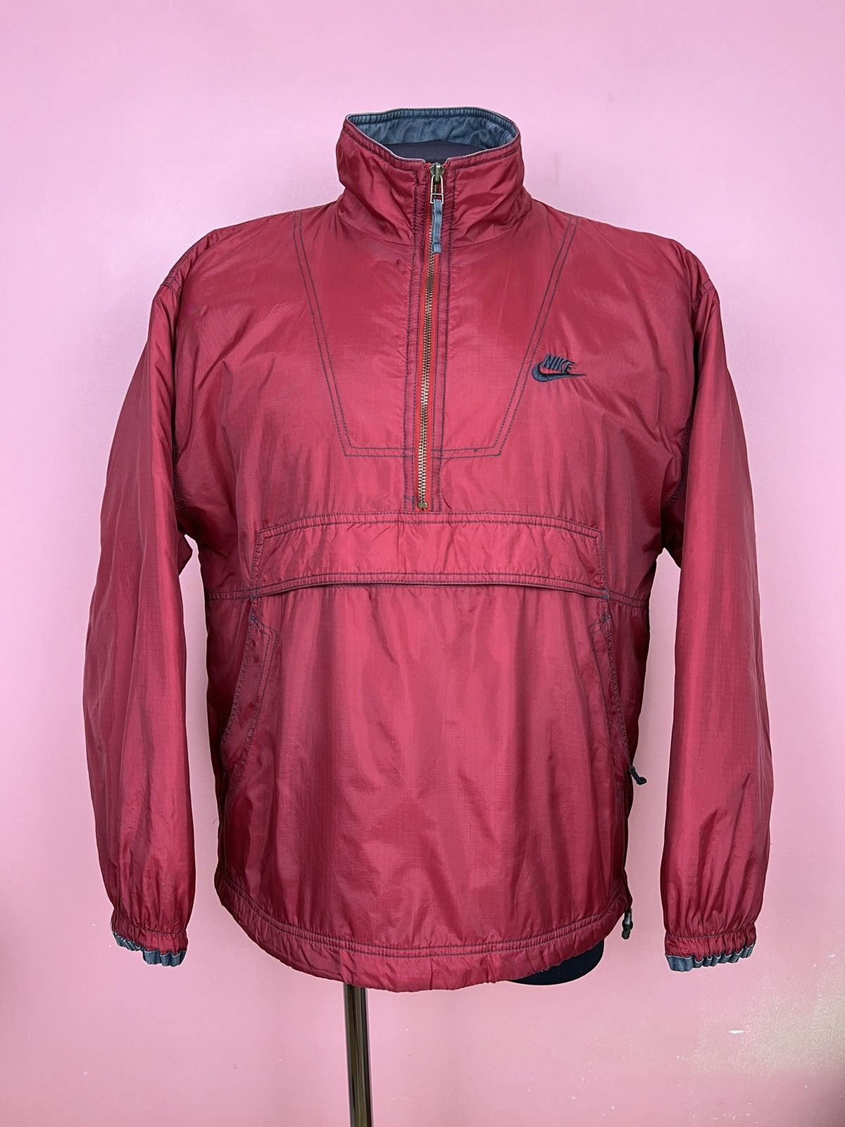 Nike Nike vintage anorak jacket streetwear rare hype Size US XL / EU 56 / 4 - 1 Thumbnail