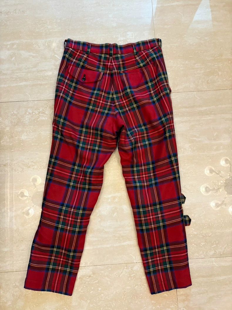 Comme des Garcons Comme Des Garcons size XS Strap plaid pants Size 25" / US 0 / IT 36 - 3 Thumbnail