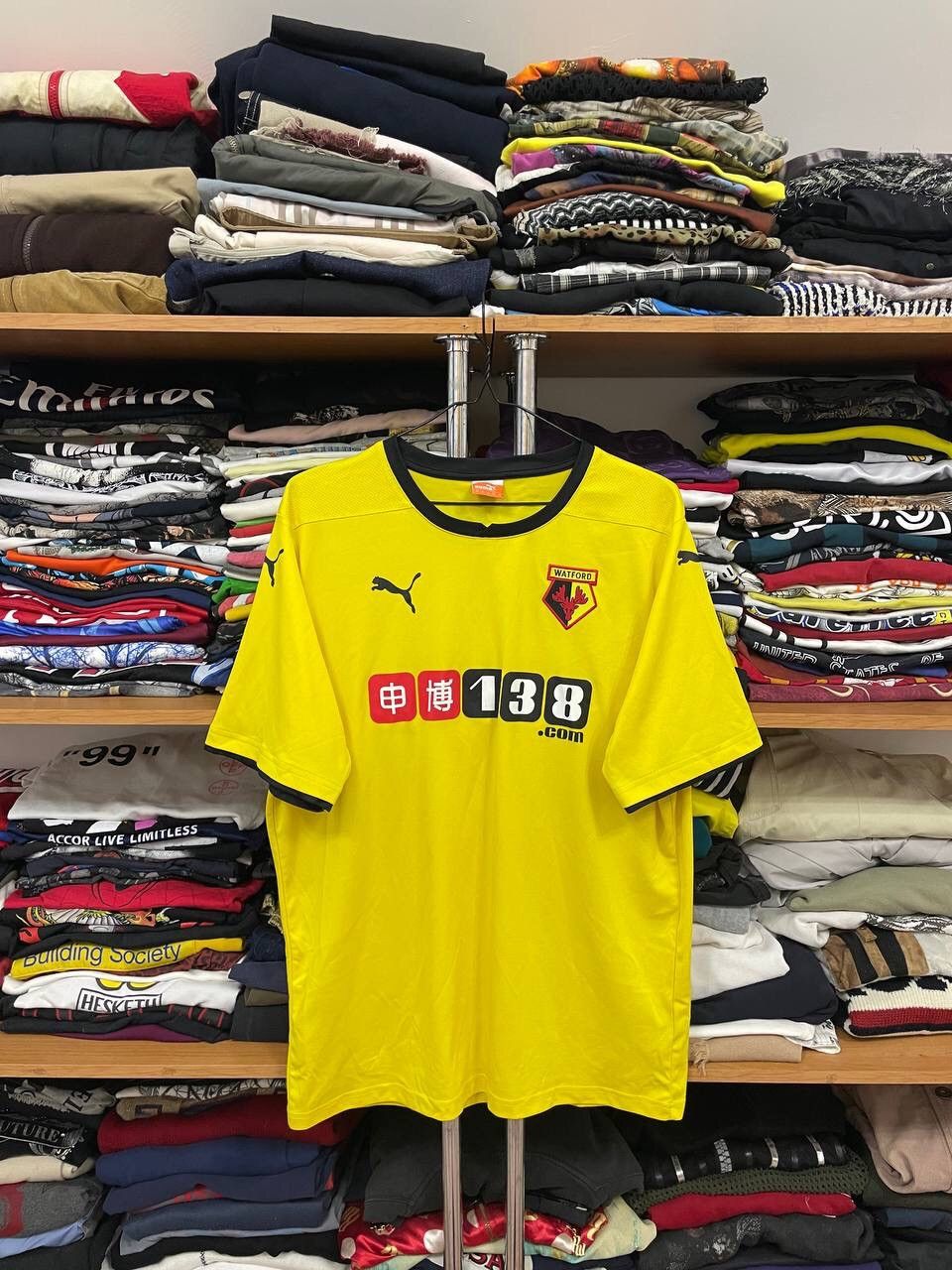 Puma Puma Watford 2012/2013 Home Kit Soccer Jersey Size US XL / EU 56 / 4 - 1 Thumbnail