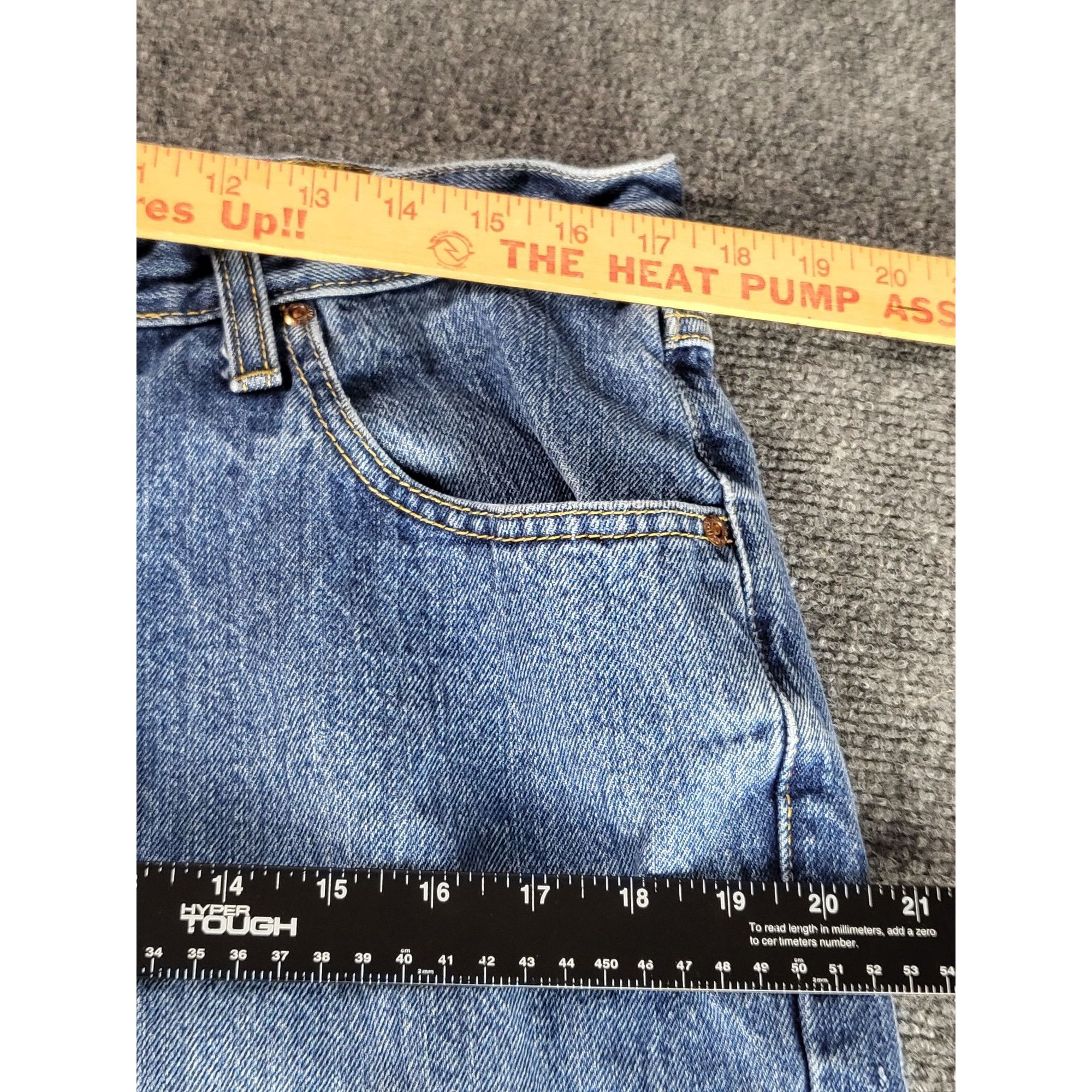 CINCH Cinch Black Label Tapered Leg Jeans Men Sz 35X34 Blue Denim Size US 35 - 6 Thumbnail