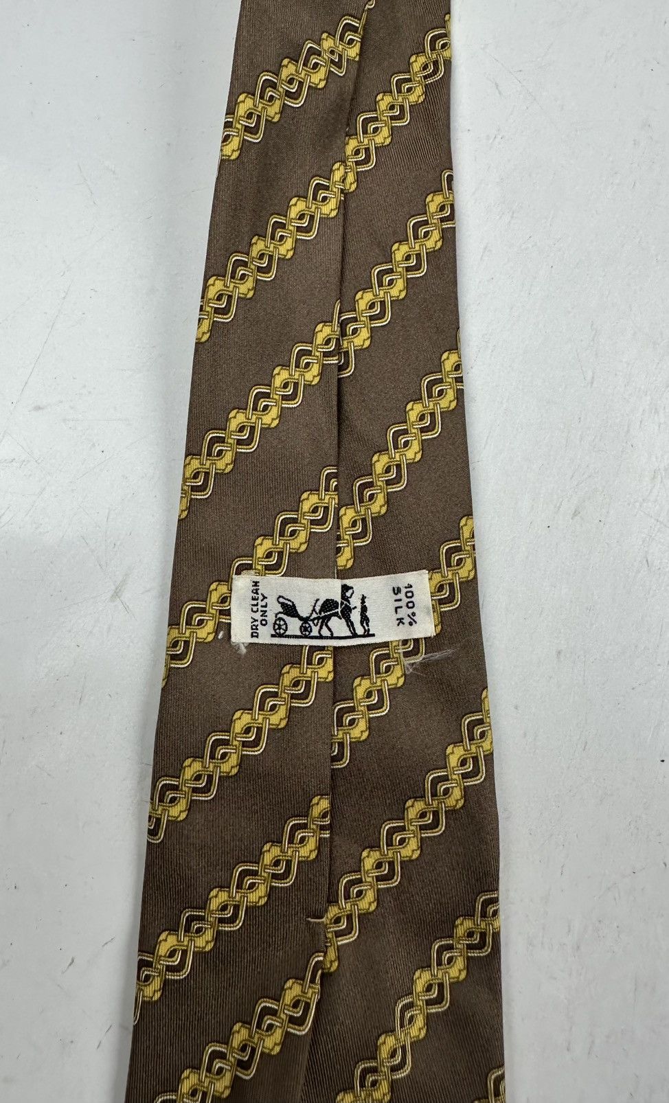 Hermes HERMES TIE - TC 48 Size ONE SIZE - 6 Thumbnail