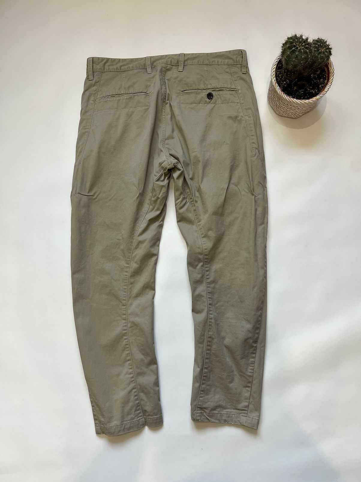 G-Star Vintage G Star Raw Beige Casual Pants Chino Size US 34 / EU 50 - 7 Thumbnail