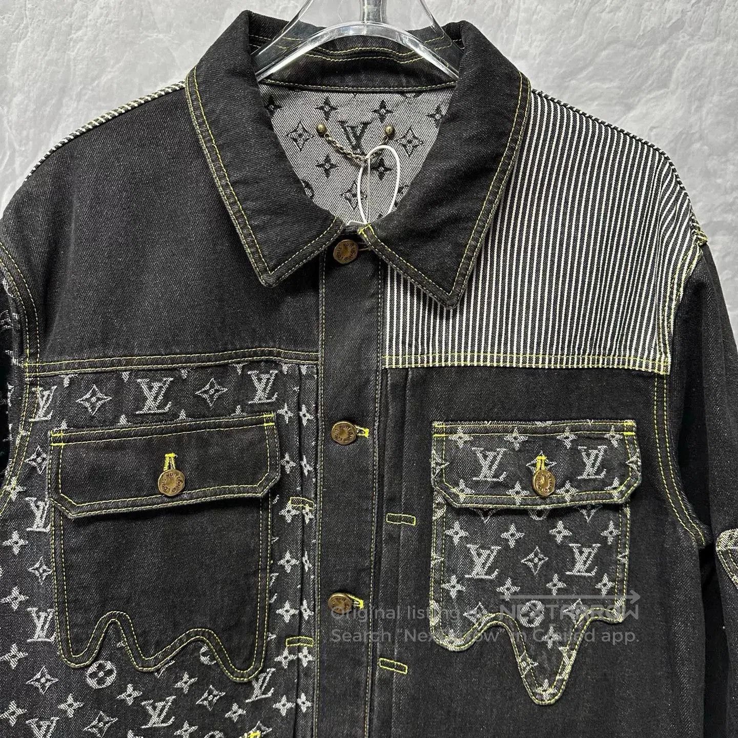 Louis Vuitton louis vuitton nigo deconstructed denim jacket. Size US L / EU 52-54 / 3 - 3 Thumbnail