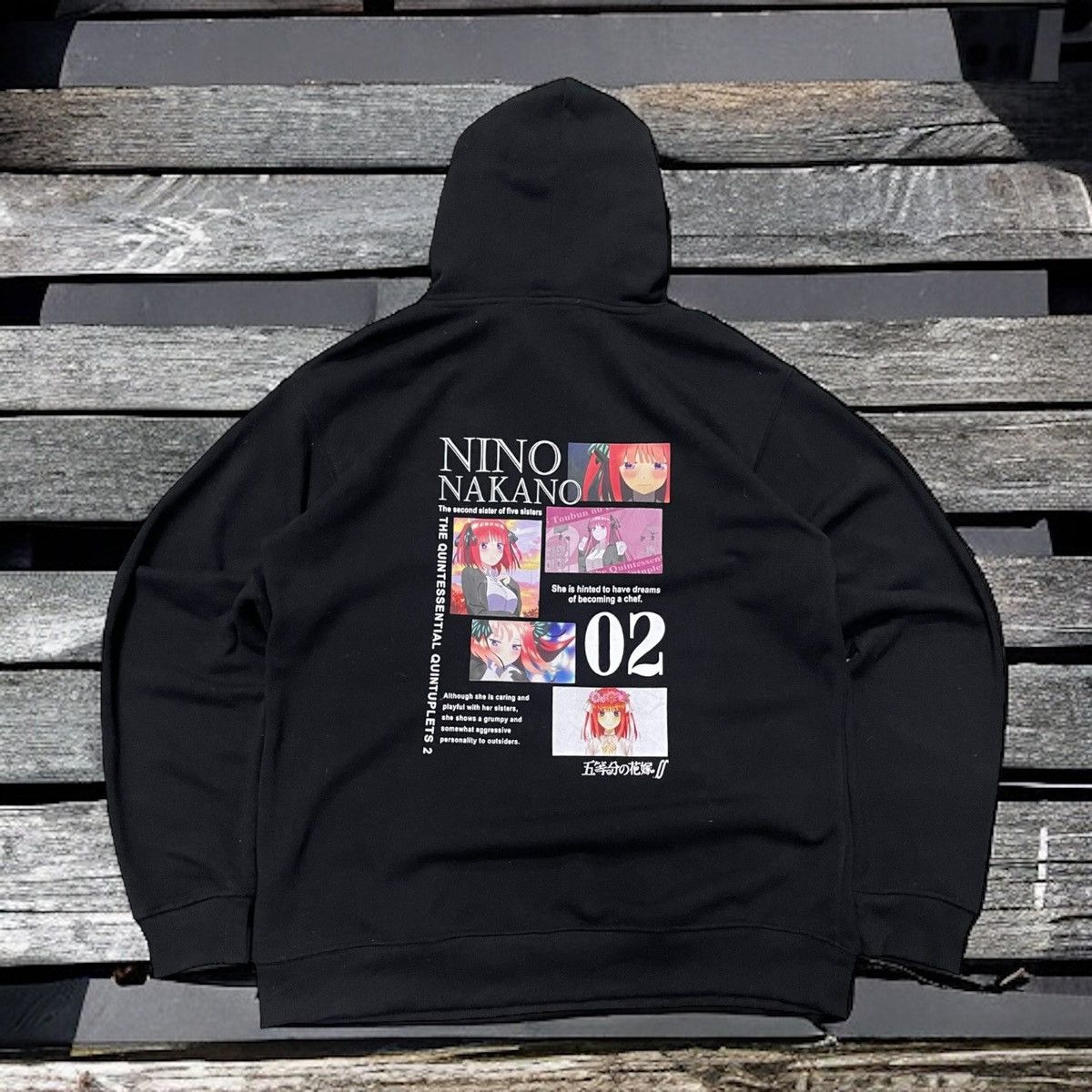 Cartoon Network × Hysteric Glamour × Japanese Brand Nino Nakano Gotoubun No Hanayome Anime Official Hoodie Size US M / EU 48-50 / 2 - 1 Thumbnail