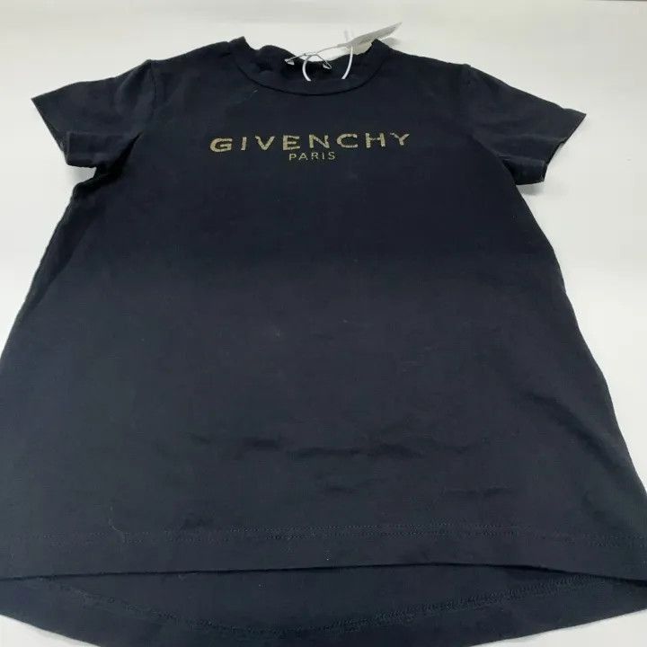 Givenchy Givenchy Givenchy Kids Black Logo Print Short Sleeve Tshir Size US M / EU 48-50 / 2 - 4 Thumbnail
