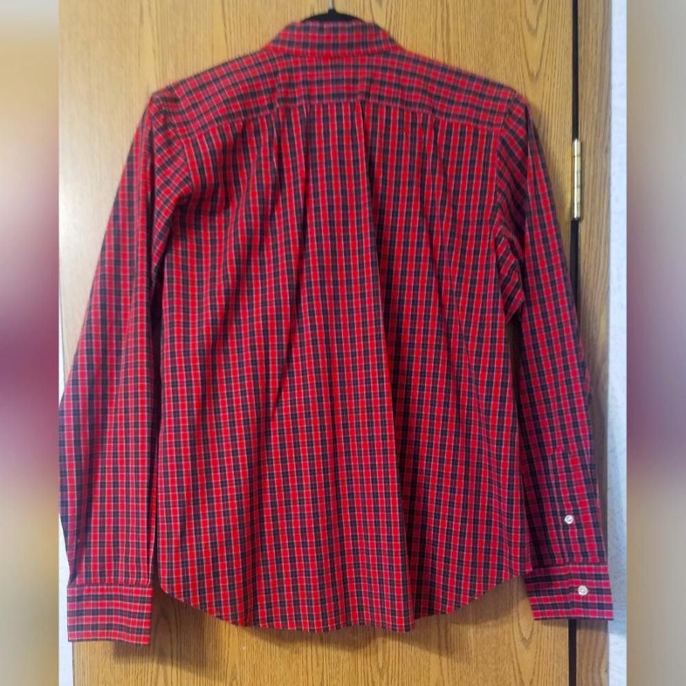 Polo Ralph Lauren Ralph Lauren Sport Boys Red Plaid Shirt Size XL Size US XL / EU 56 / 4 - 2 Thumbnail
