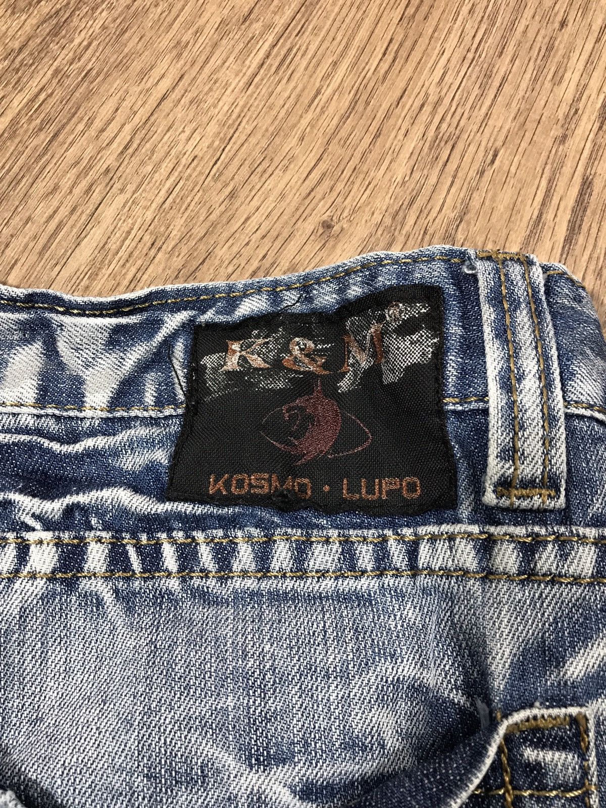 Japanese Brand × Vintage Vintage Distressed Denim Pants Kosmo & Lupo Size 34 Size US 34 / EU 50 - 9 Thumbnail