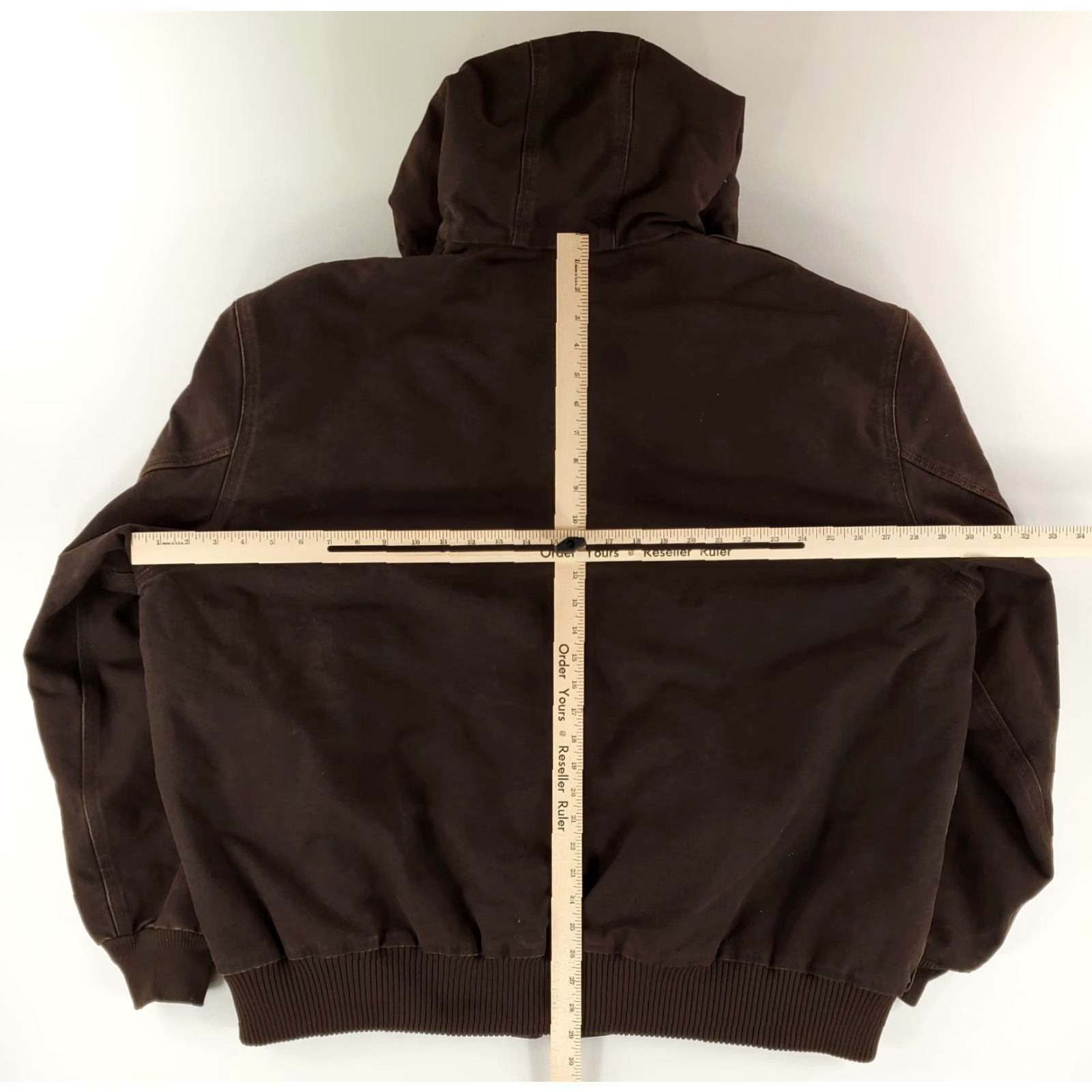 Carhartt VINTAGE Carhartt Jacket Mens 3XL 90s Y2K Active Quilted Full Zip Chestnut Brown Brown Bomber Jacket Size US XXL / EU 58 / 5 - 7 Thumbnail