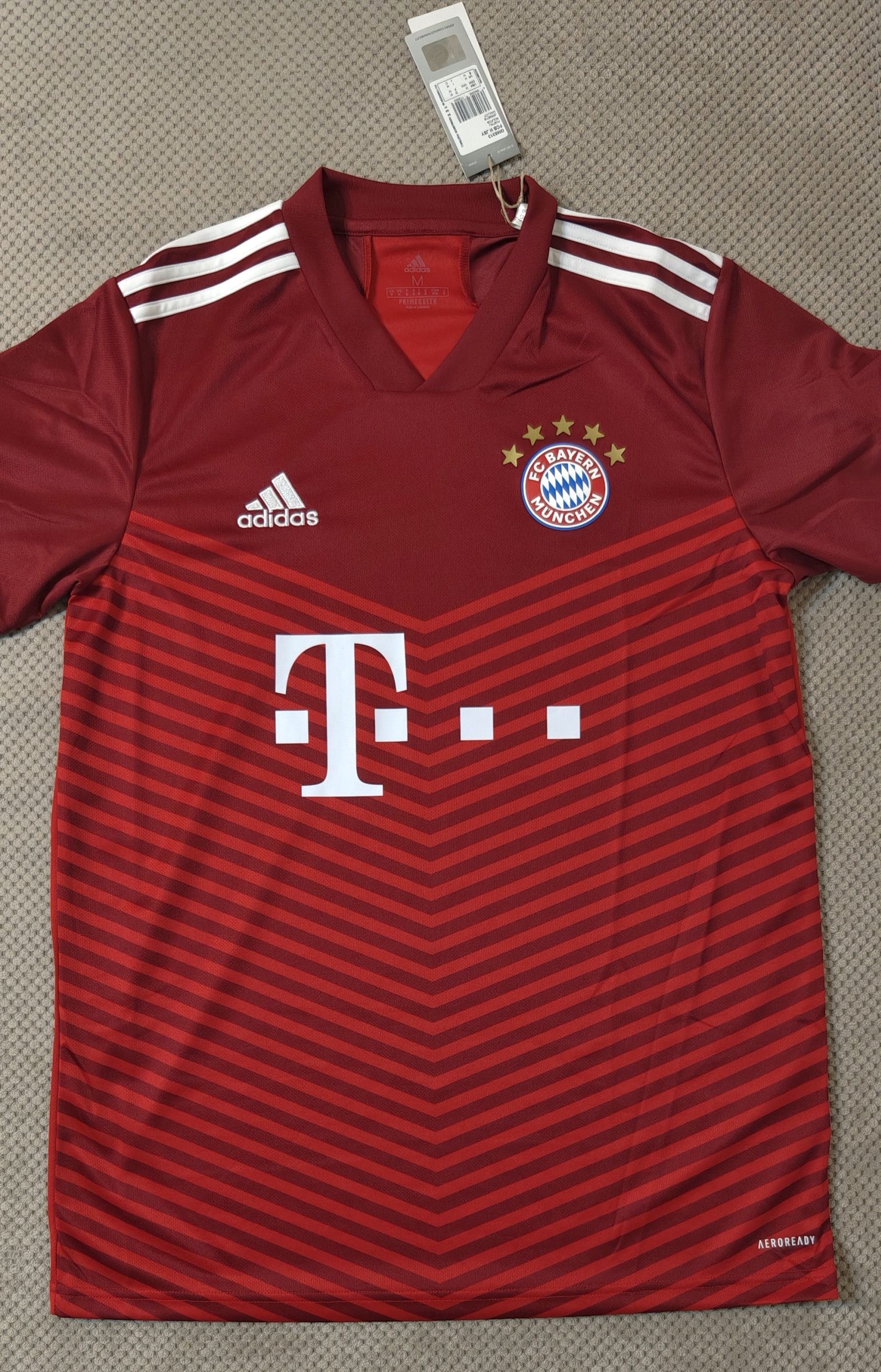 Adidas Bayern Munchen 2021 Home Adidas GM5313 Jersey Size US M / EU 48-50 / 2 - 1 Thumbnail