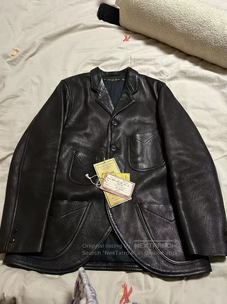 Freewheelers freewheelers size 40 Black Deer Leather Jacket Size US M / EU 48-50 / 2 - 1 Thumbnail