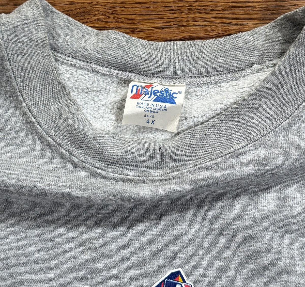 Vintage Vintage Majestic NY Yankee 1998 Champion Sweatshirt Size 4XL Size US XXL / EU 58 / 5 - 2 Thumbnail