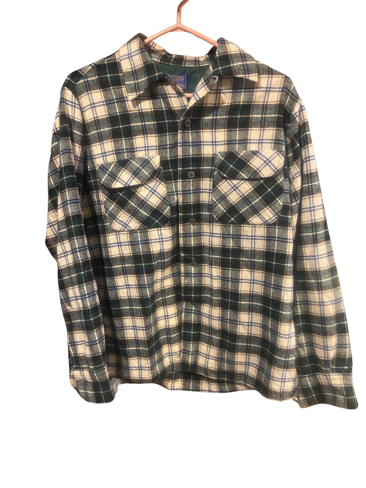 Pendleton Vintage Pendleton Fine Wool Plaid Flannel Size US M / EU 48-50 / 2 - 1 Thumbnail