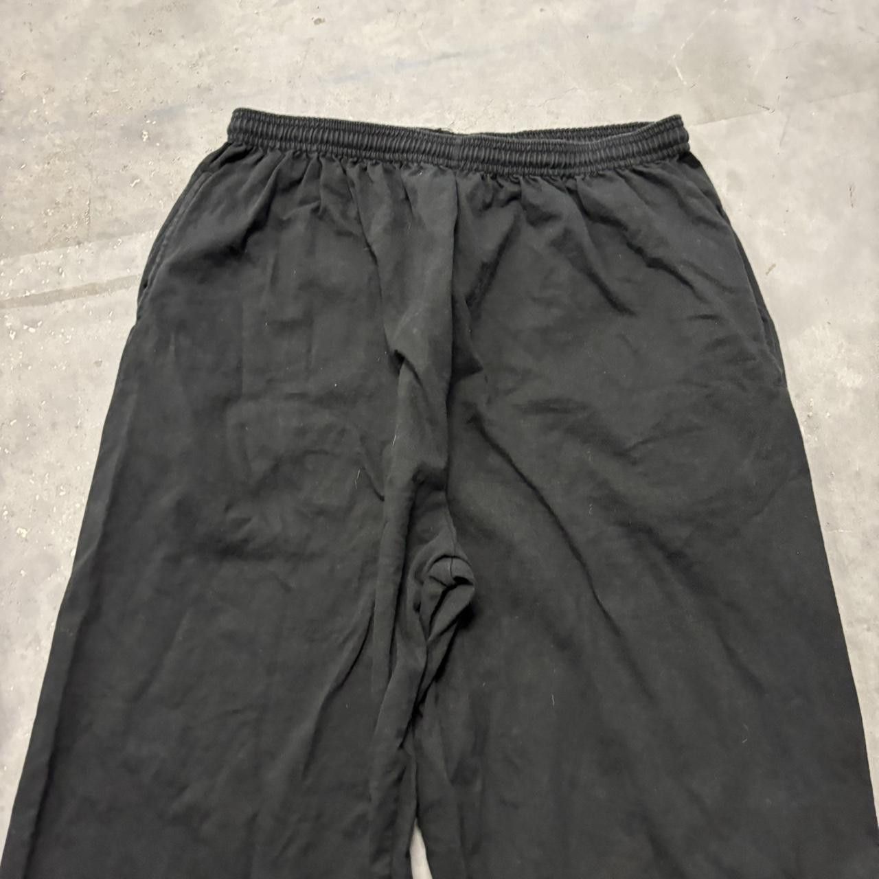Russell Athletic × Vintage Crazy Vintage Y2K/2000s Baggy Black Russell Opium Streetwear Sweatpants! Size US 34 / EU 50 - 4 Thumbnail