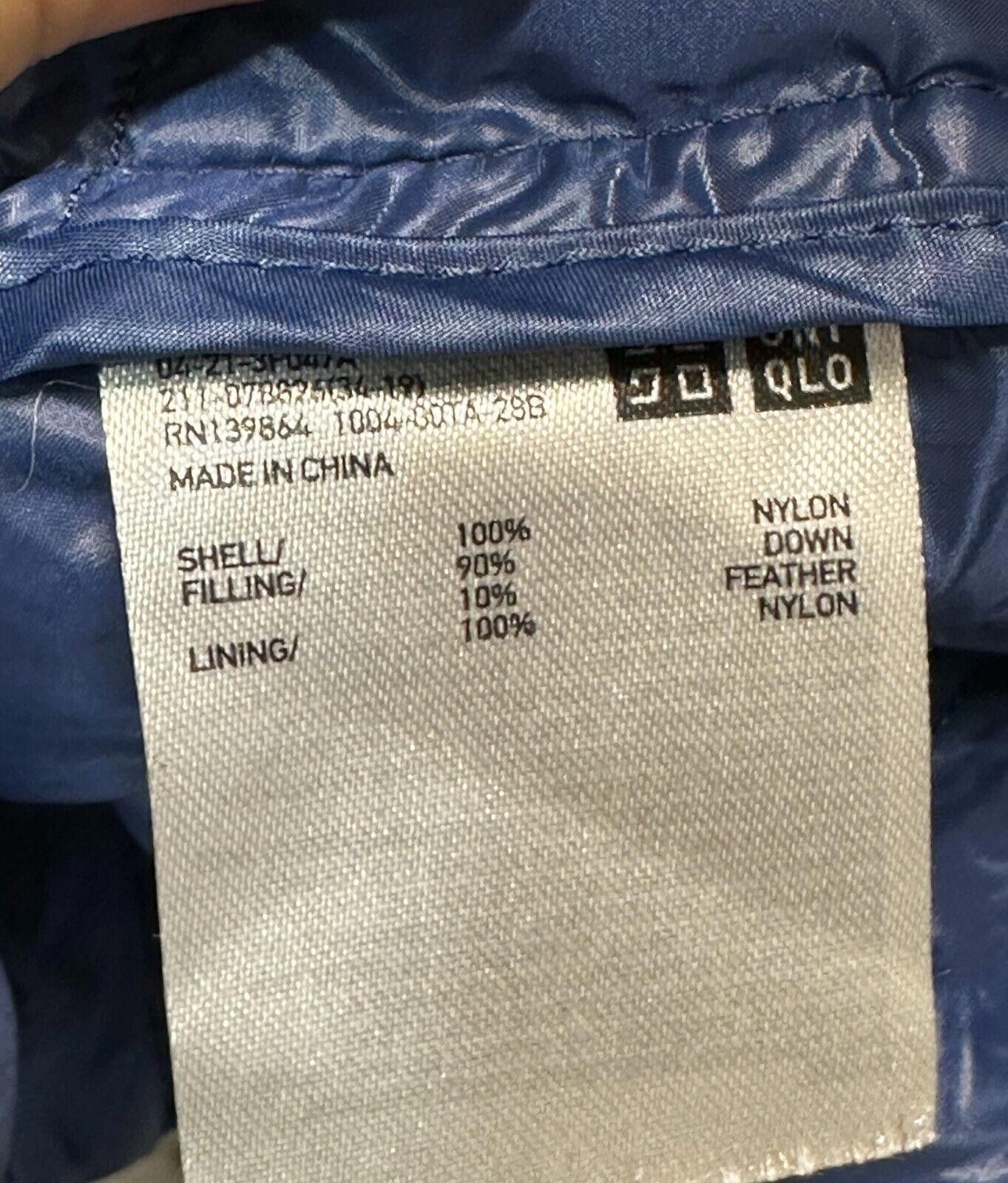 Uniqlo Uniqlo Nylon Down Puffer light Jacket Blue Women size XS Size XS / US 0-2 / IT 36-38 - 7 Thumbnail