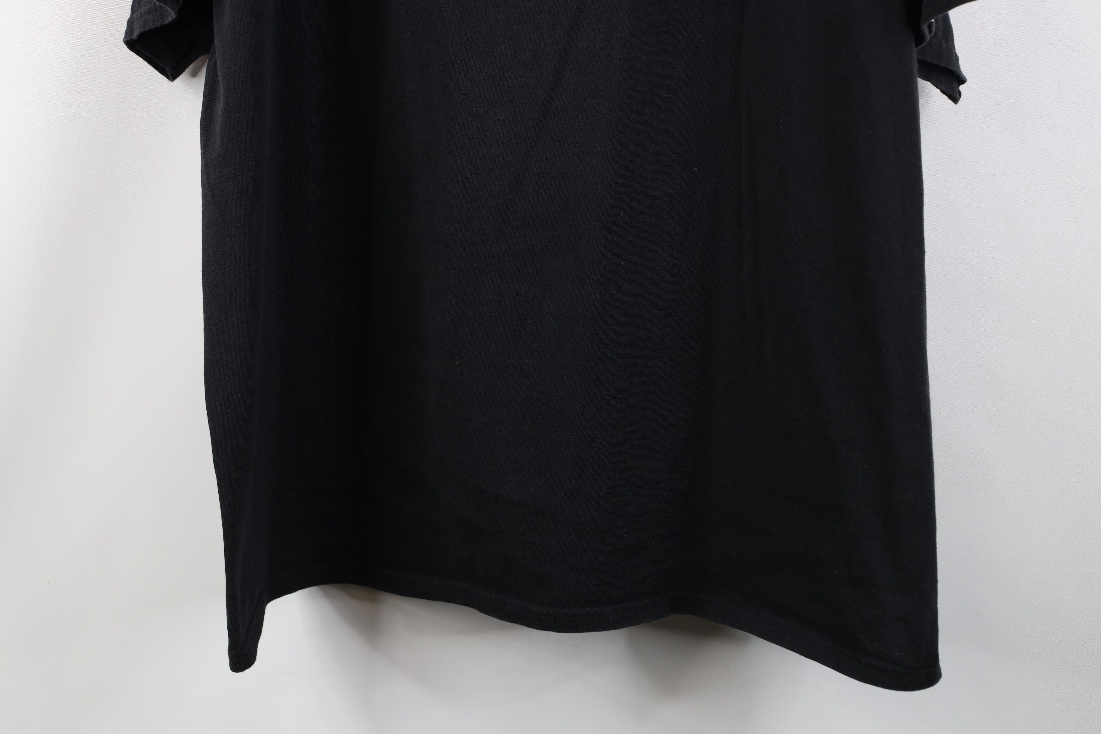 Vintage Vintage 90s Y2K Streetwear Short Sleeve T-Shirt Black Cotton Size US XXL / EU 58 / 5 - 3 Thumbnail