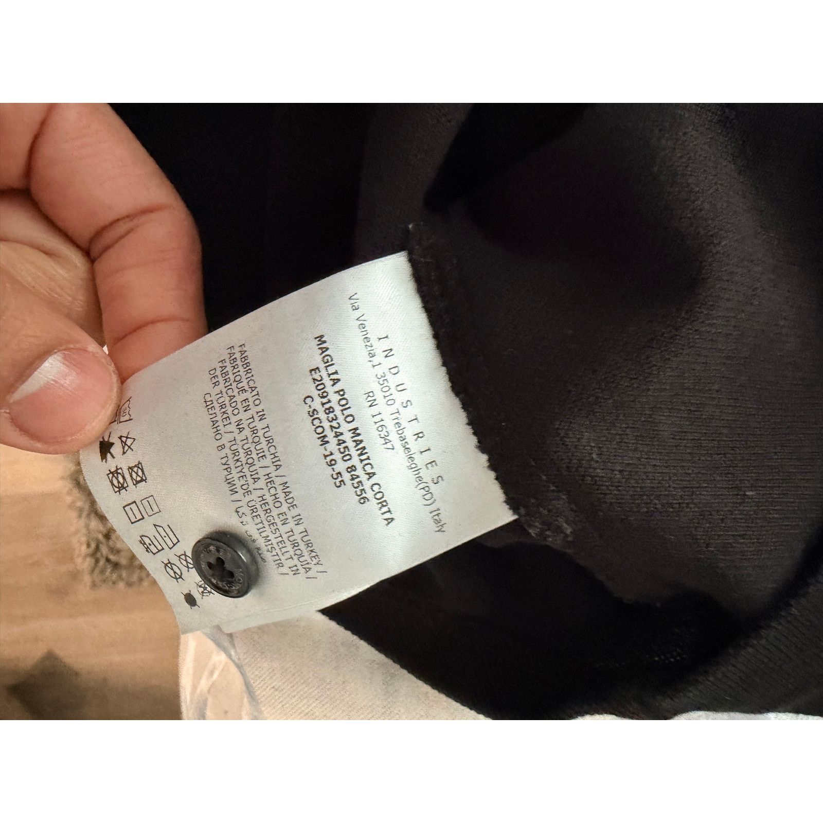 Moncler Moncler Black Polo L Size US L / EU 52-54 / 3 - 4 Thumbnail