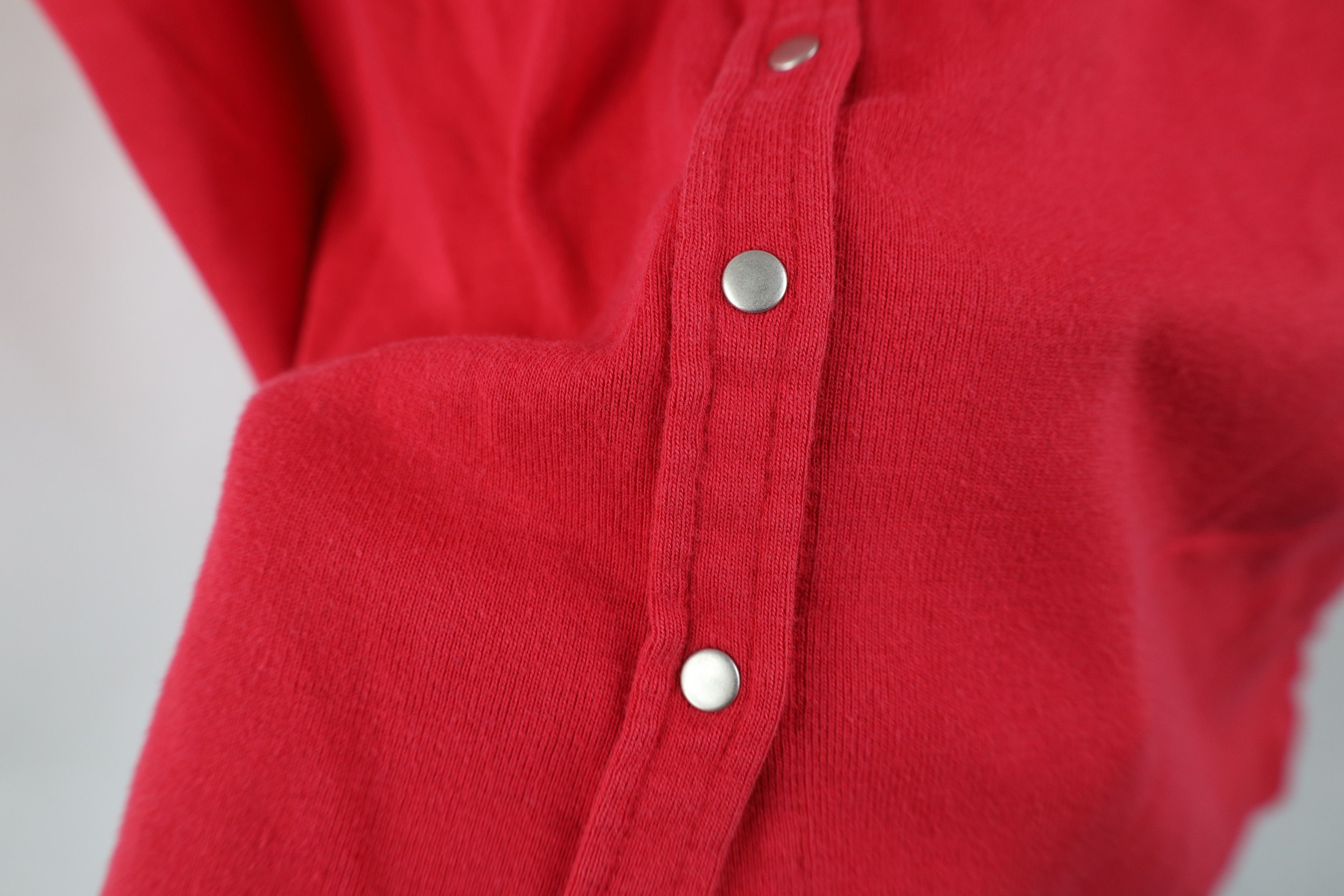 Tommy Hilfiger Vintage Y2K 2000 Tommy Hilfiger Ribbed Knit Button Shirt Size XL / US 12-14 / IT 48-50 - 6 Thumbnail