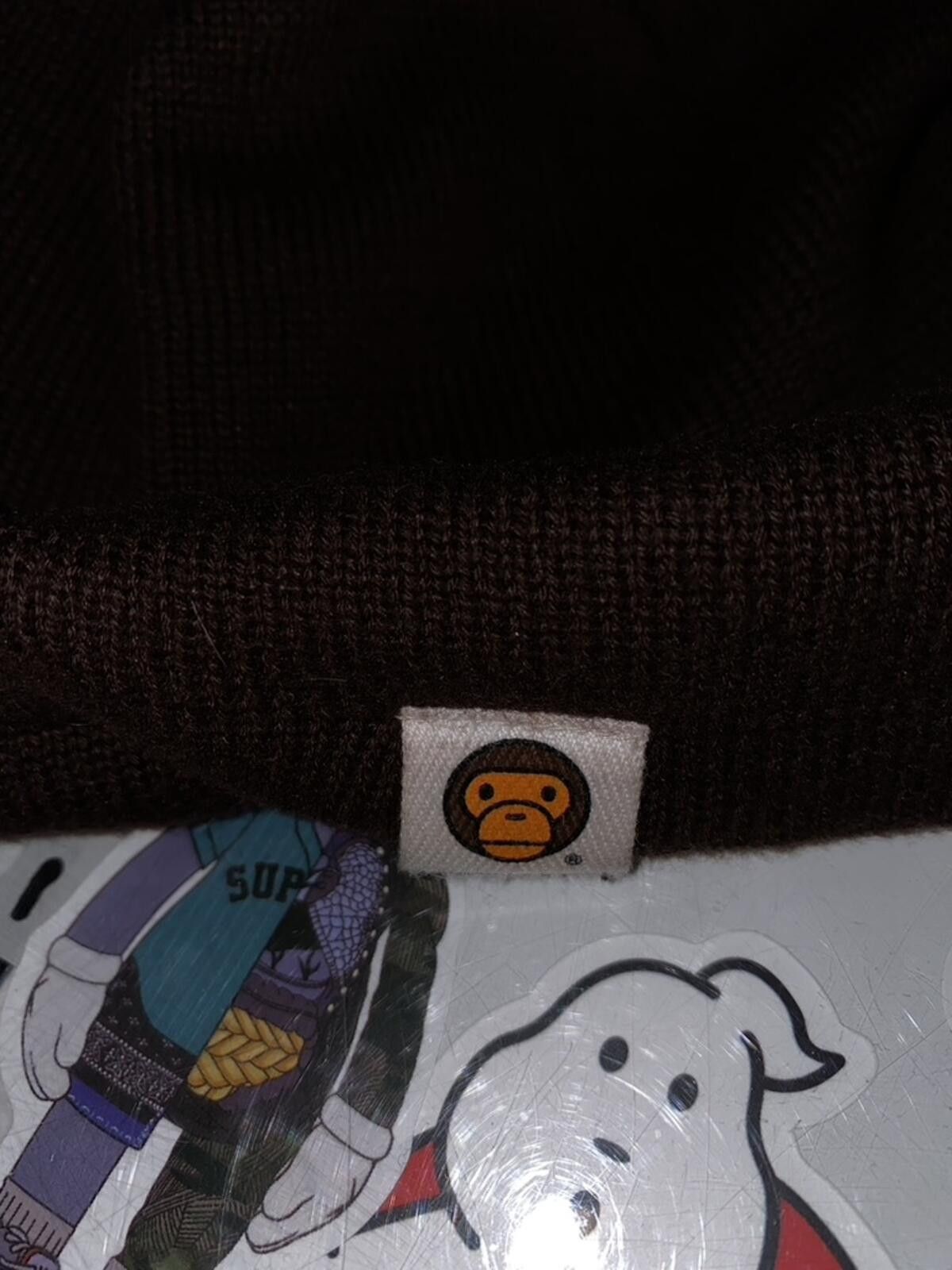 Bape BAPE x Baby Milo on Bape Beanie Vintage Nigo A Bathing Ape Size ONE SIZE - 7 Thumbnail