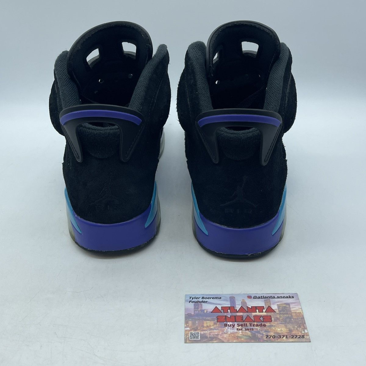 Jordan Brand Air Jordan 6 aqua Size US 8.5 / EU 41-42 - 3 Thumbnail
