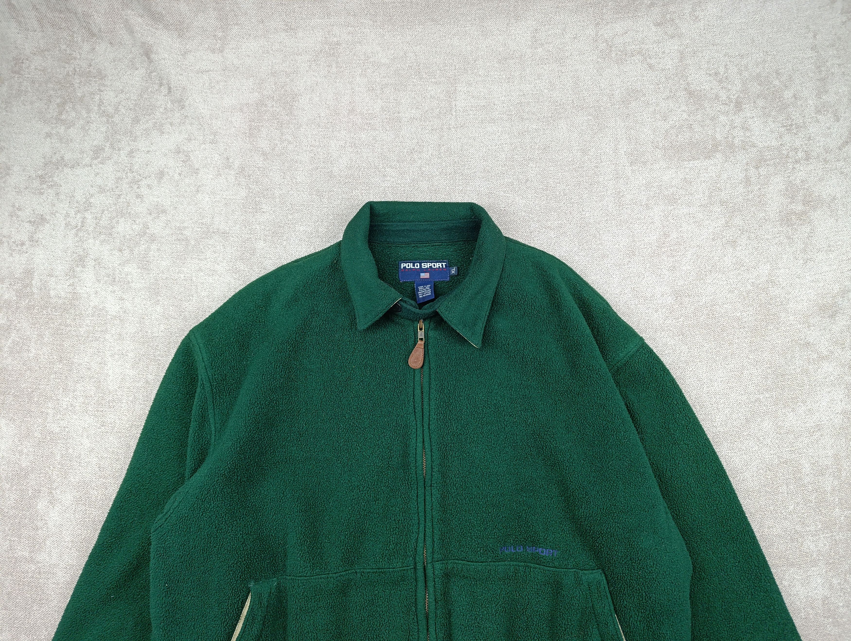Polo Ralph Lauren Polo Sport Ralph Lauren 1990s Heavyweight Fleece Jacket (Xl) Size US XL / EU 56 / 4 - 4 Thumbnail