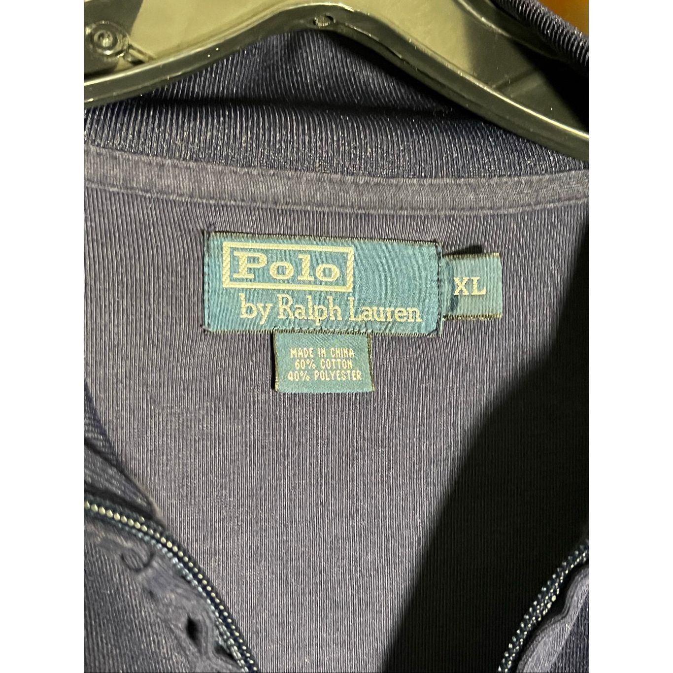 Polo Ralph Lauren Vintage Polo Ralph Lauren Full Zip Big Pony Striped Track Ja Size US XL / EU 56 / 4 - 3 Thumbnail