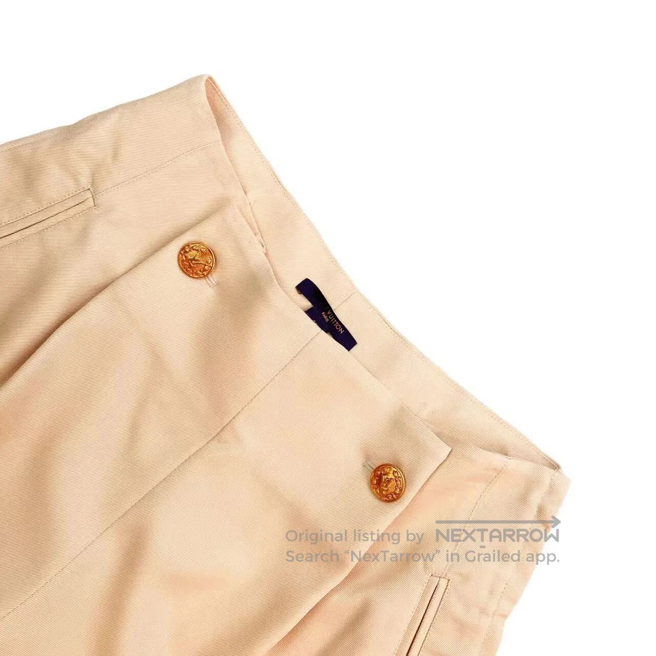 Louis Vuitton Louis Vuitton High-waisted loose casual shorts| Size 26" / US 2 / IT 38 - 3 Thumbnail
