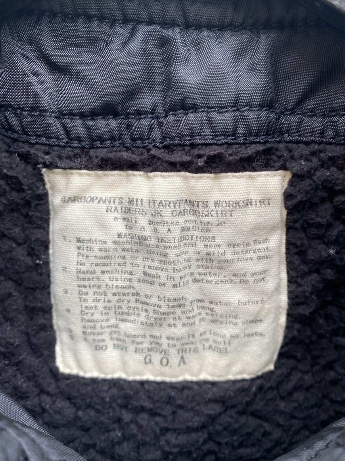 Japanese Brand 2000'S G.O.A MULTI ZIPPED FUR JACKET Size US M / EU 48-50 / 2 - 10 Thumbnail