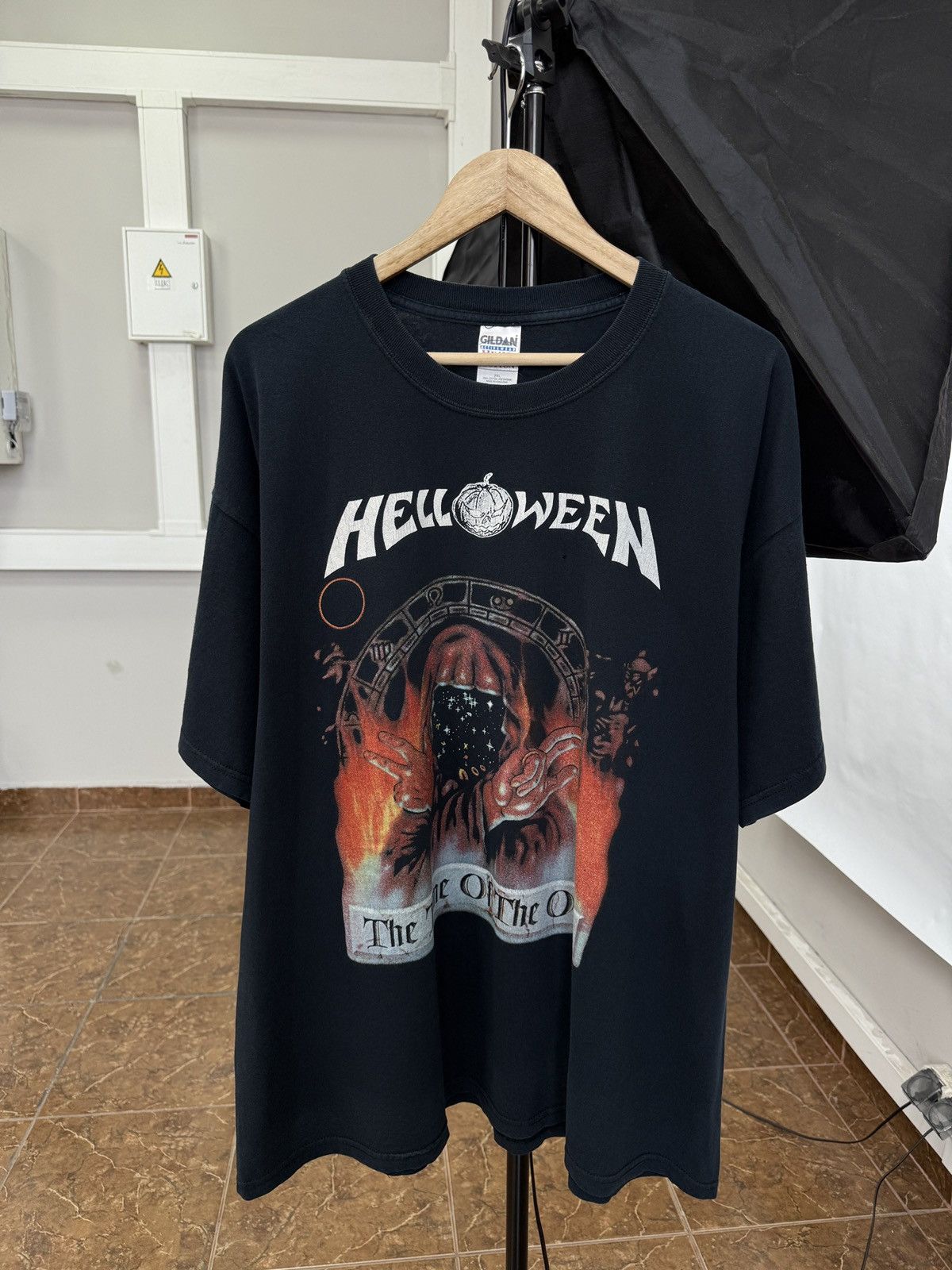 Gildan 🇩🇪 Vtg 00s Halloween The Time of the Oath Power Metal T-shirt Size US XXL / EU 58 / 5 - 1 Thumbnail