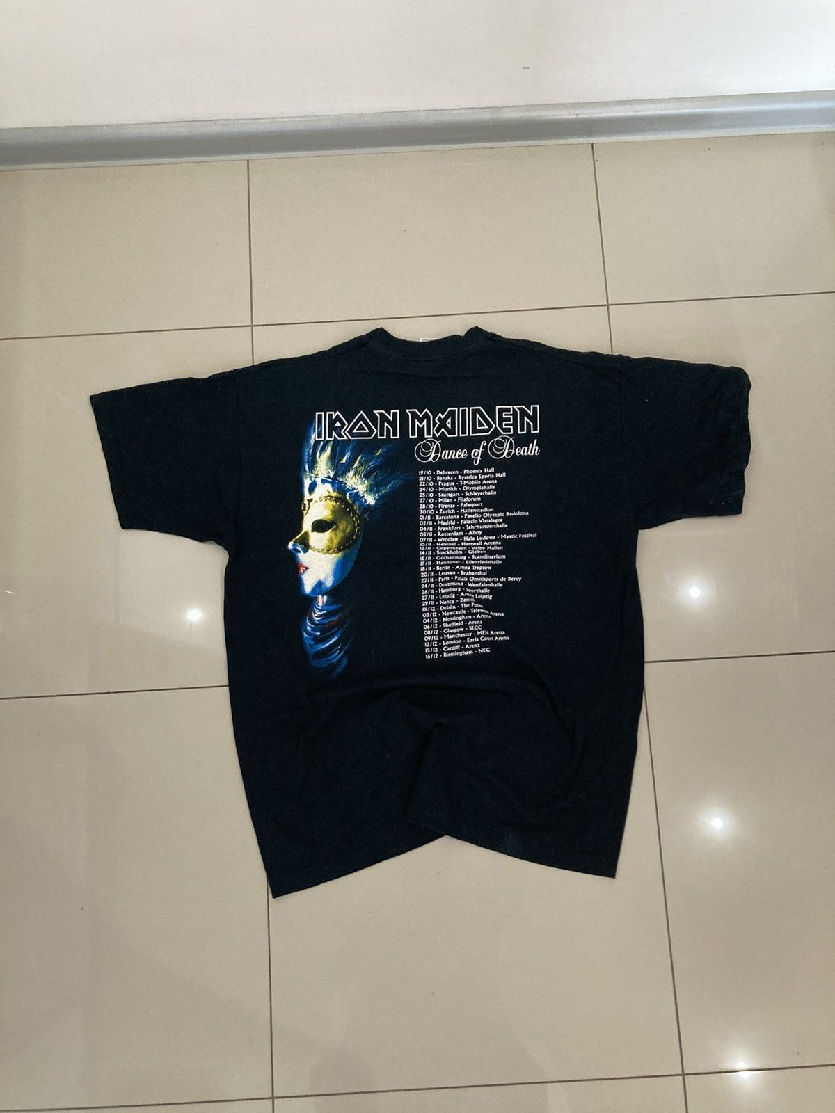 Iron Maiden Vintage 03 iron maiden dance if death tee tshirt XL y2k drip Size US XL / EU 56 / 4 - 3 Thumbnail