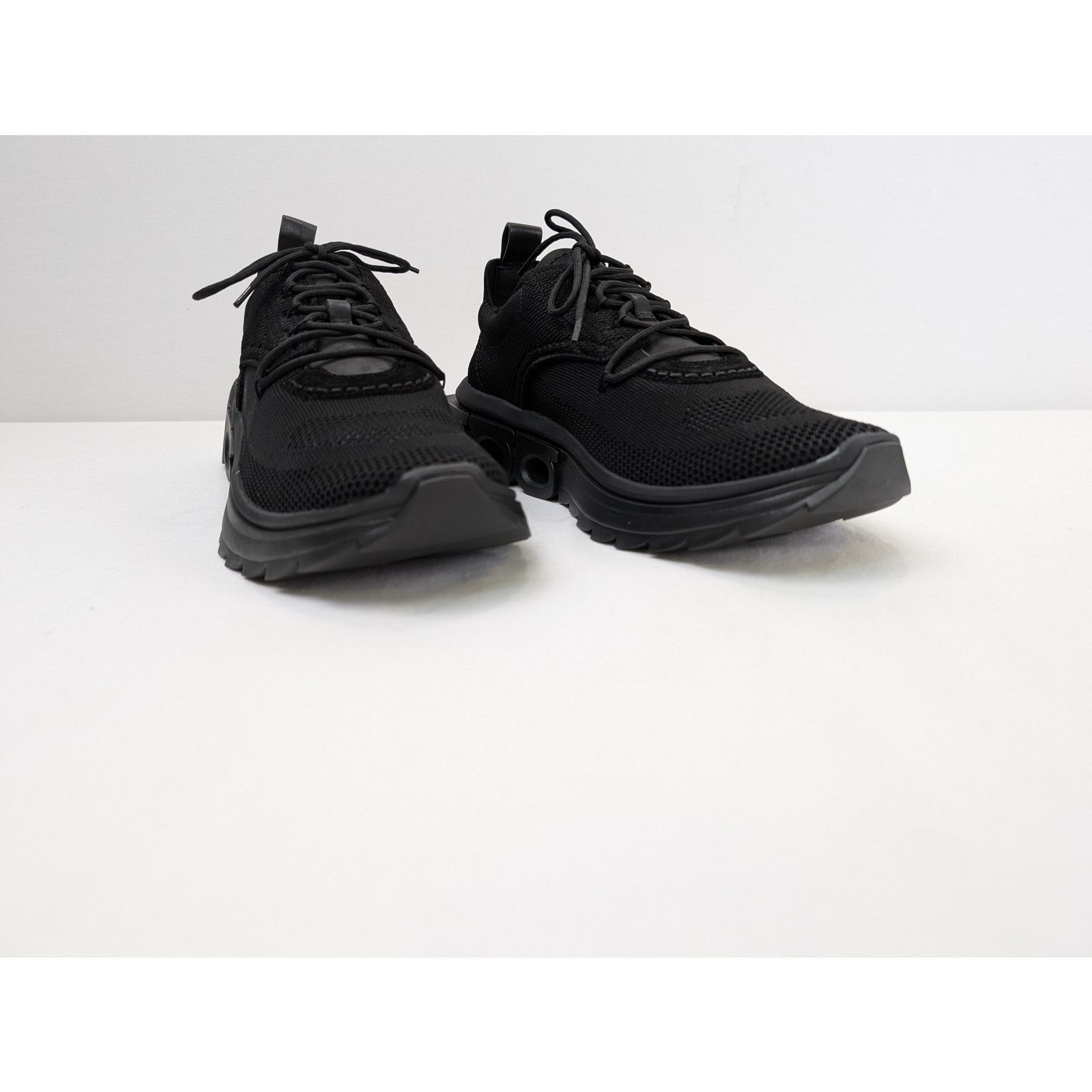 Salvatore Ferragamo o1rshd1 Nima Knit Men Shoes Fashion Sneaker in Black Size US 11 / EU 44 - 5 Thumbnail