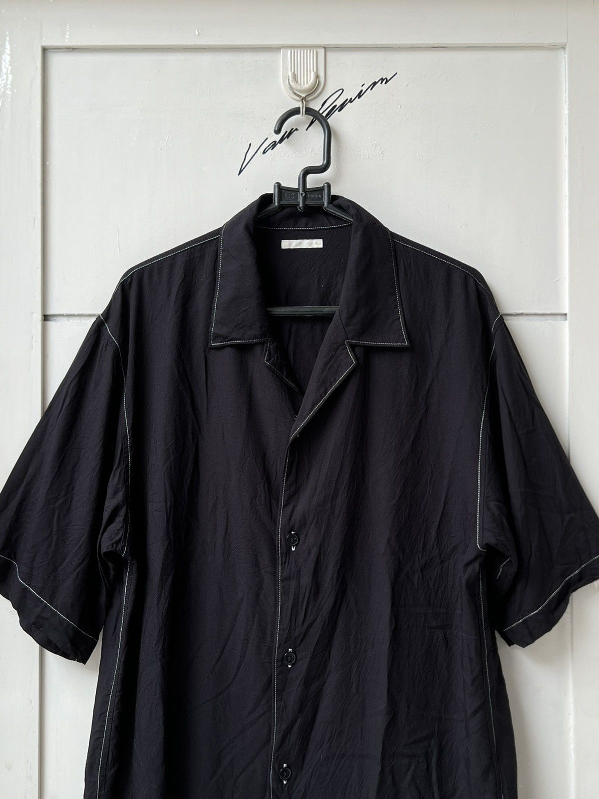 GU GU Black Boxy Shirt Size US M / EU 48-50 / 2 - 10 Thumbnail