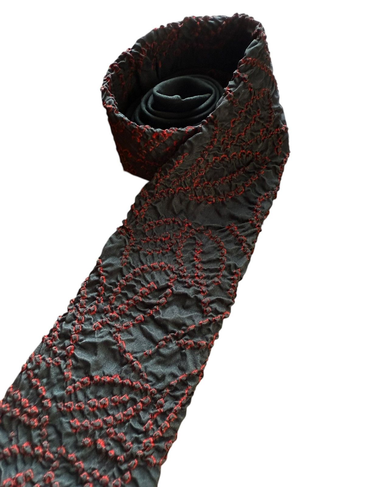 Other Crimson Embers – Korean Vintage Shibori Tie Size ONE SIZE - 4 Thumbnail