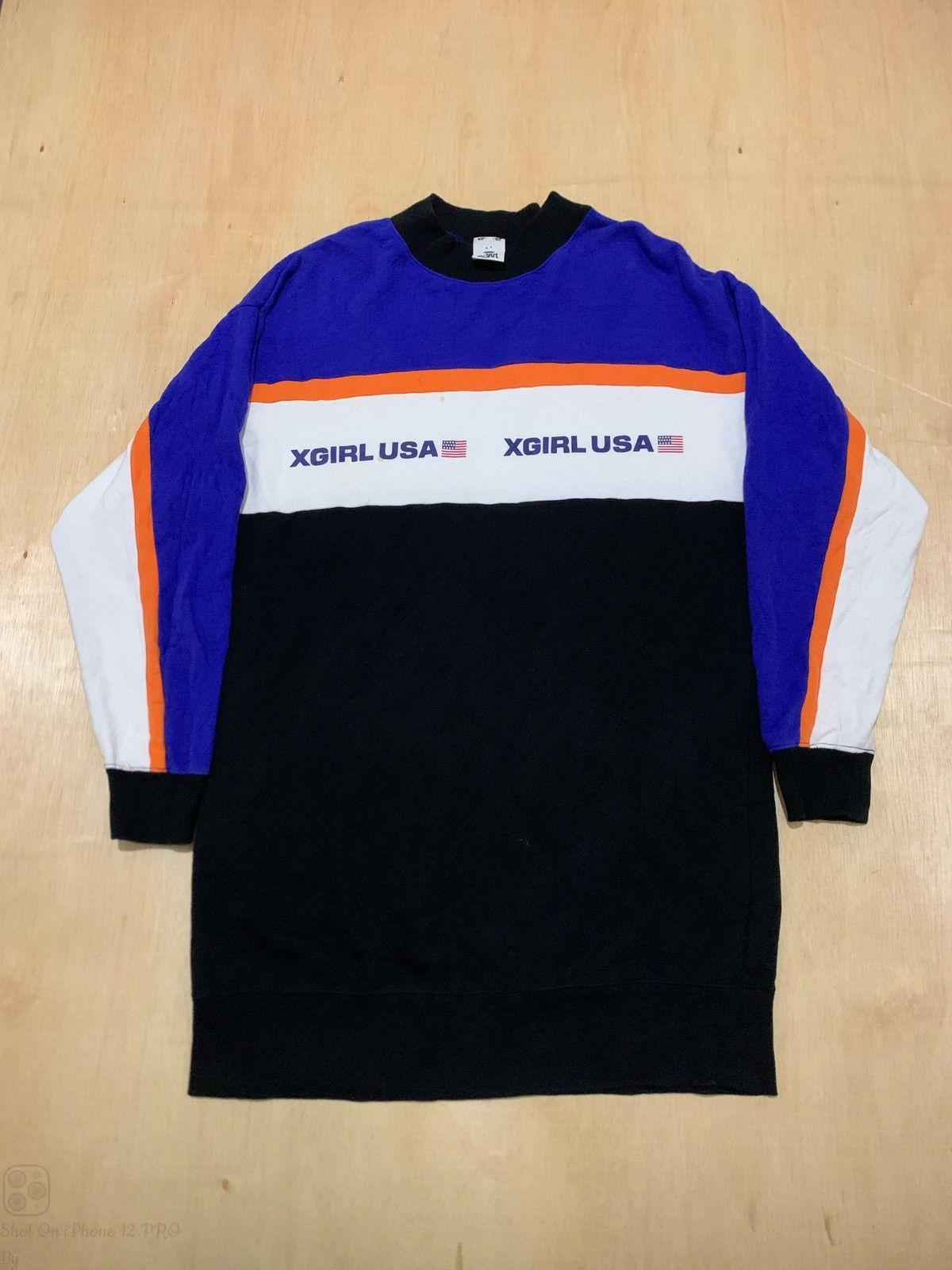 Polo Ralph Lauren × X-LARGE X-Girl Tri color sweatdress Women Size ONE SIZE - 1 Thumbnail
