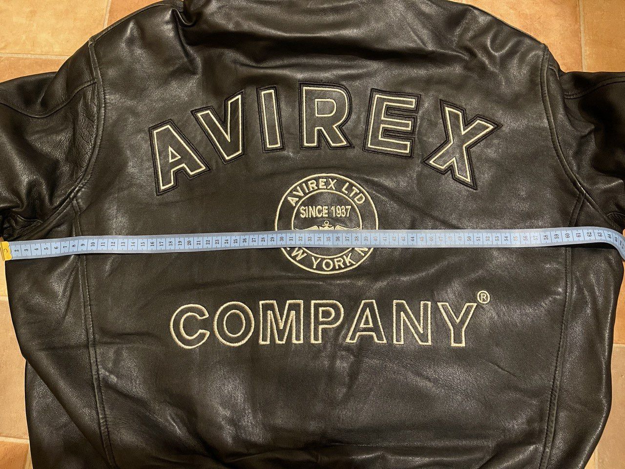 Avirex AVIREX leather jacket, vintage, 90s hip hop 1990s varsity M Size US M / EU 48-50 / 2 - 10 Thumbnail