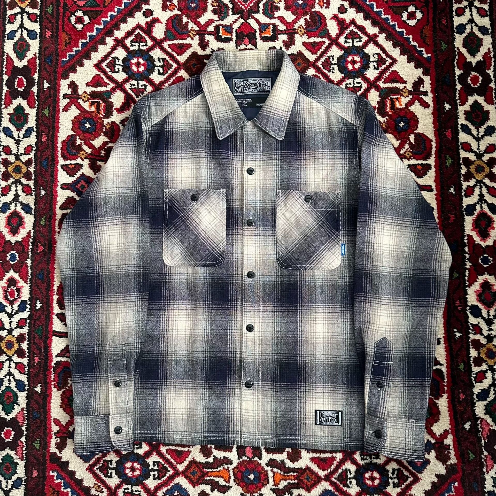 Neighborhood Neighborhood 09AW Wool Shirt M Size US M / EU 48-50 / 2 - 1 Thumbnail