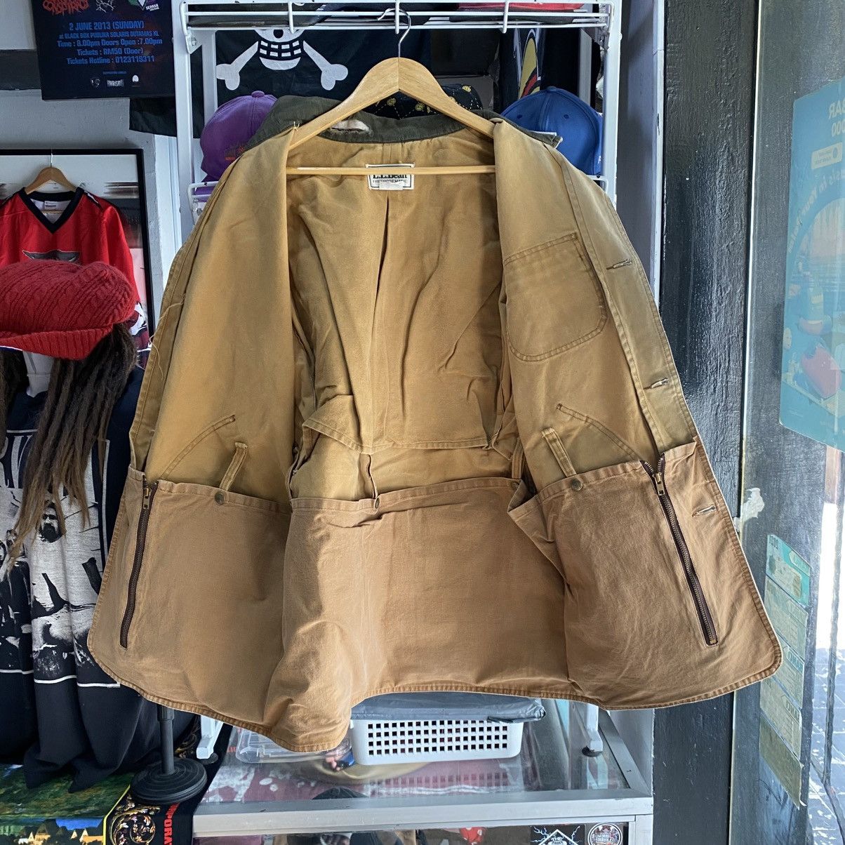 L.L. Bean VTG L.L BEAN HUNTING JACKETS DUCK CANVAS SUN FADED Size US L / EU 52-54 / 3 - 3 Thumbnail